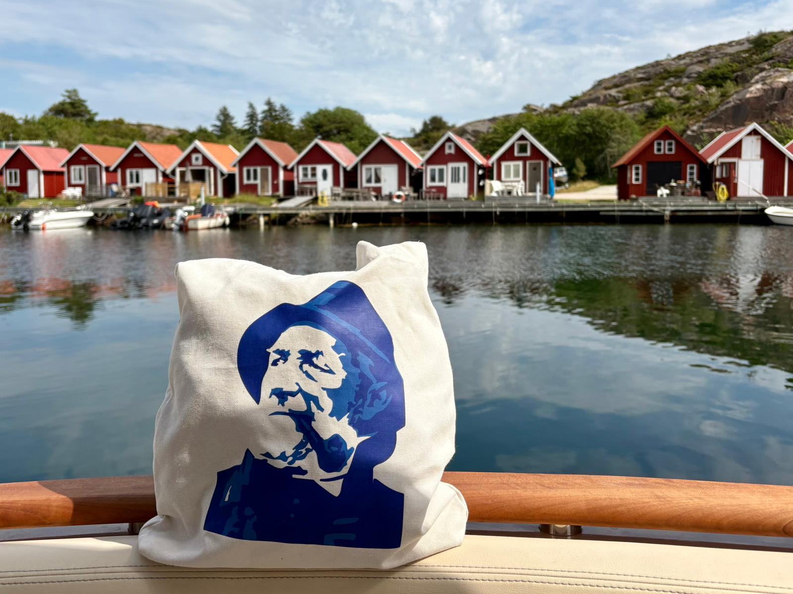 Tote bag Fiskargubben Konrad