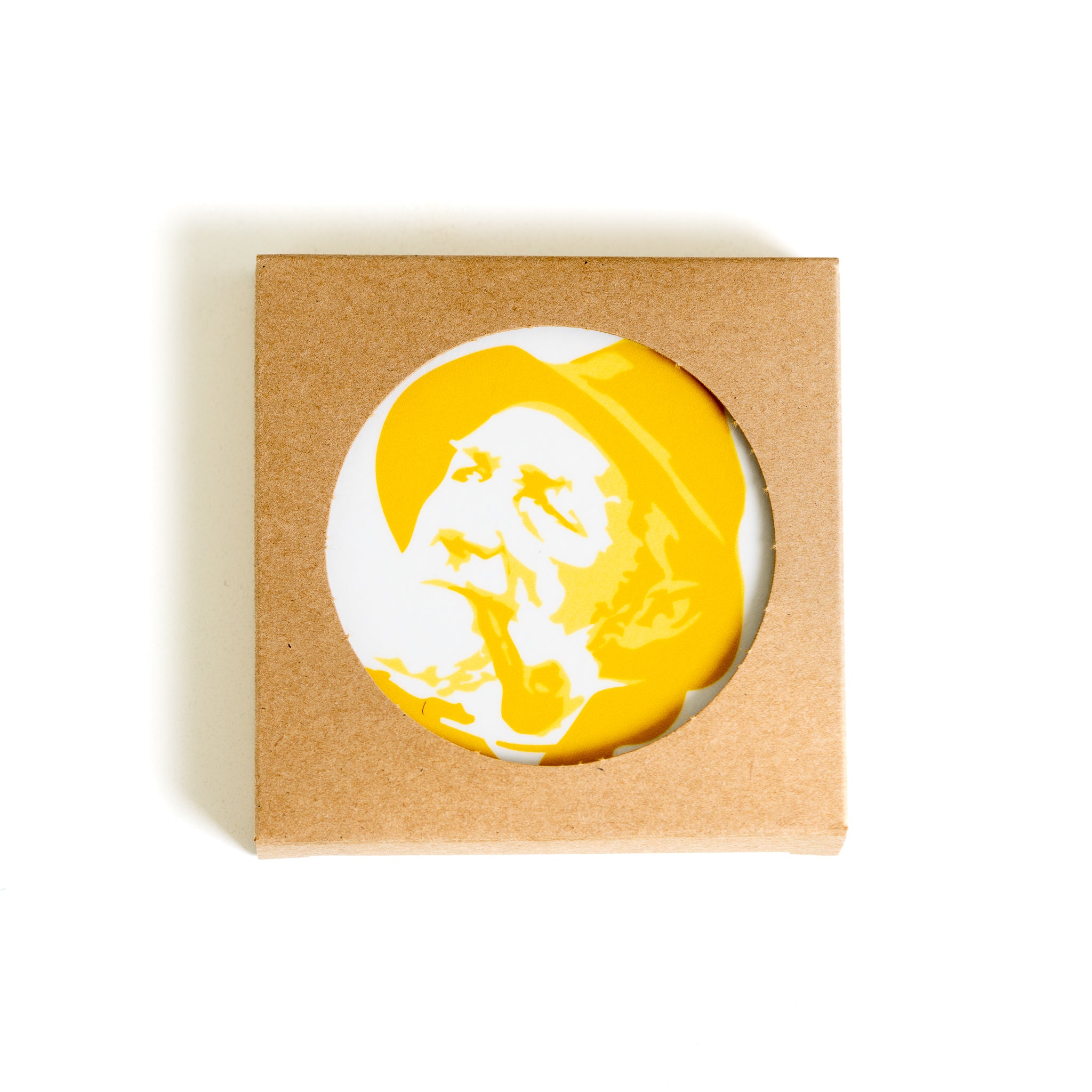 Glasunderlägg Fiskargubben