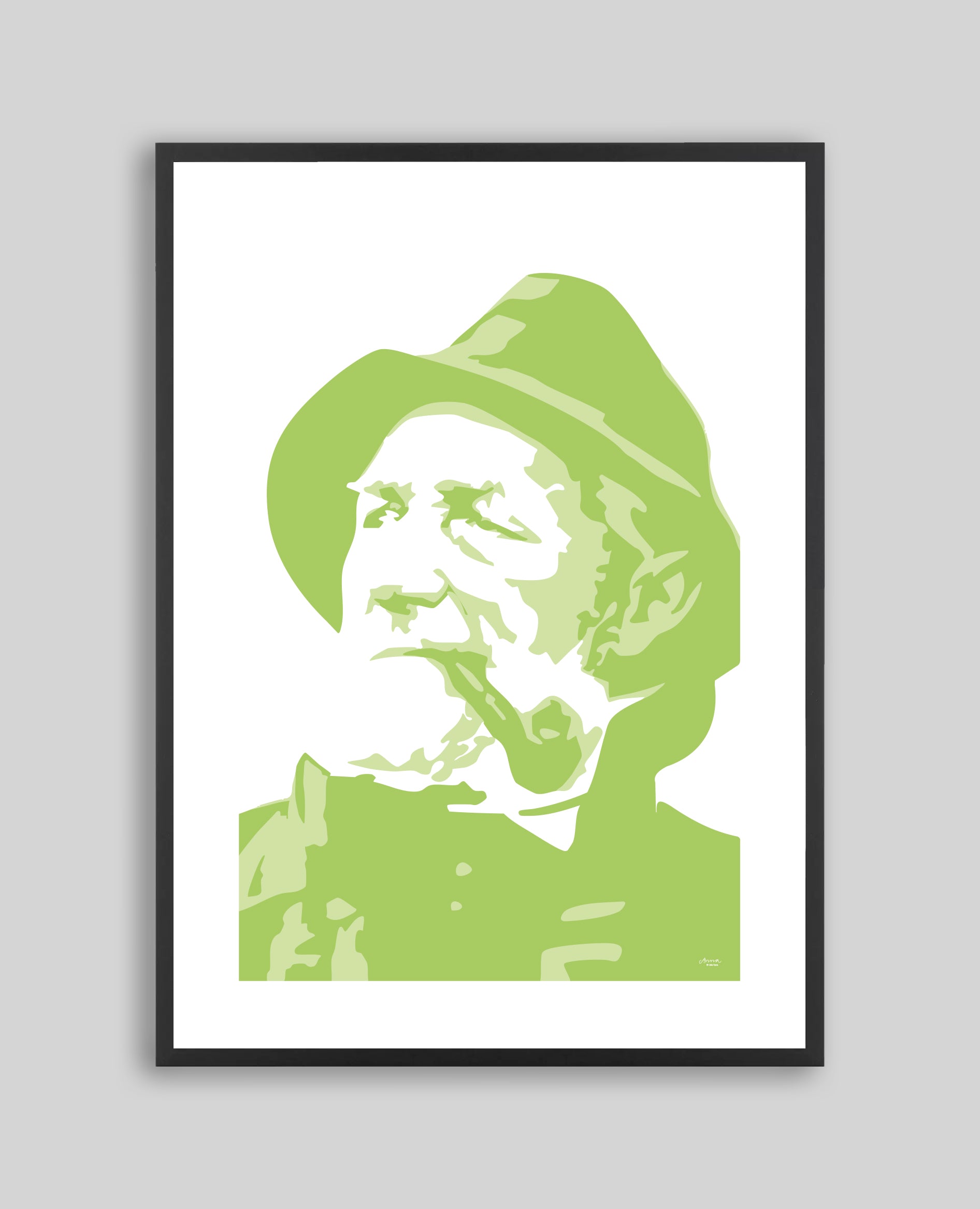 Print - Fiskargubben Gert