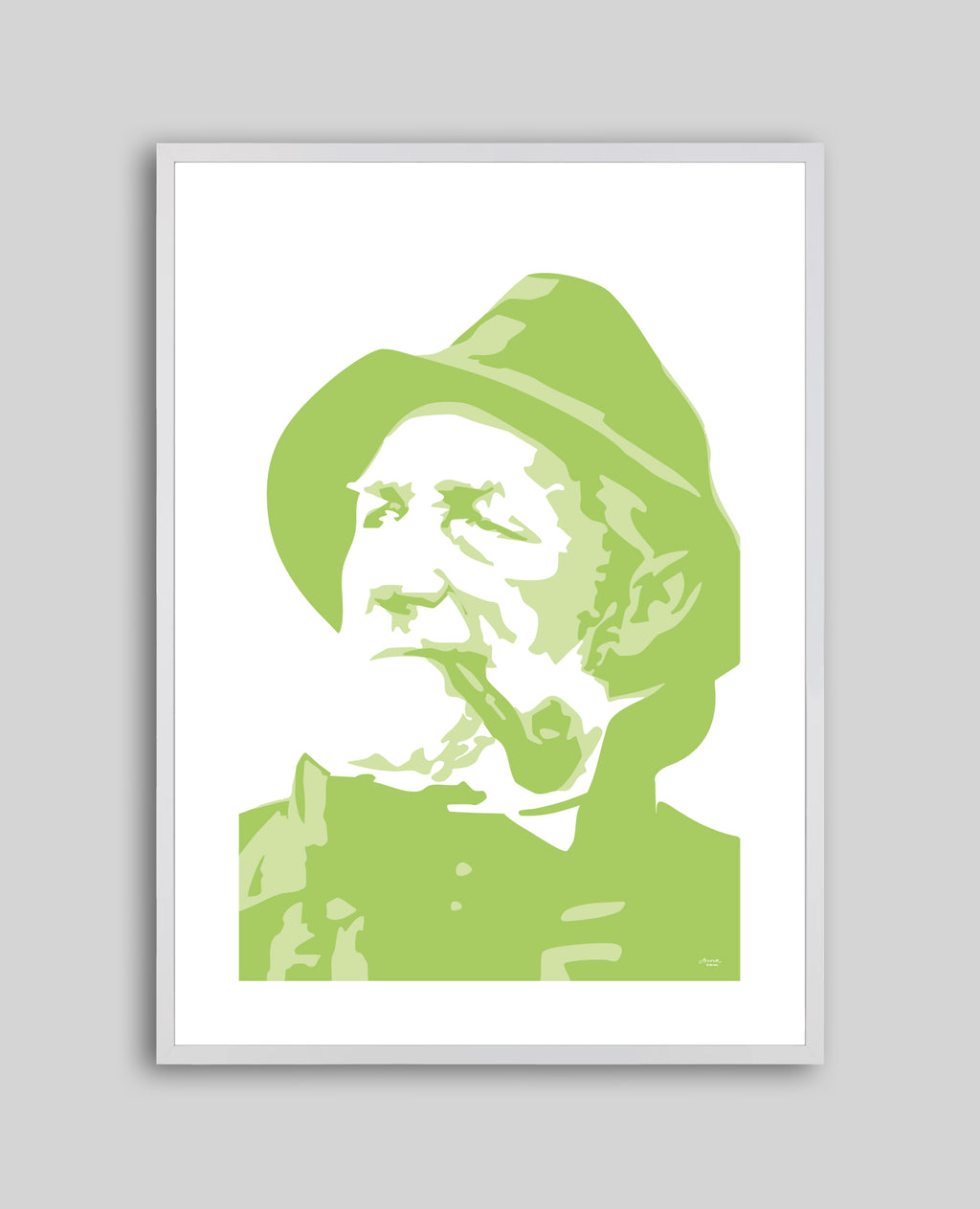 Print - Fiskargubben Gert