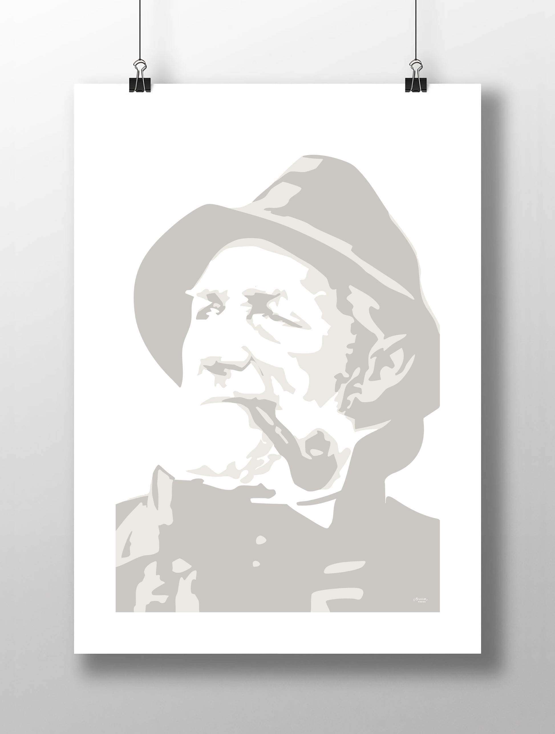 Print - Fiskargubben Greger