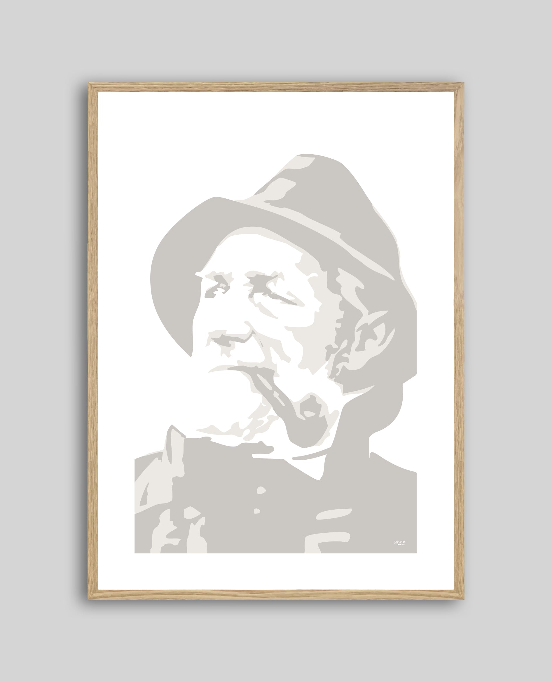 Print - Fiskargubben Greger