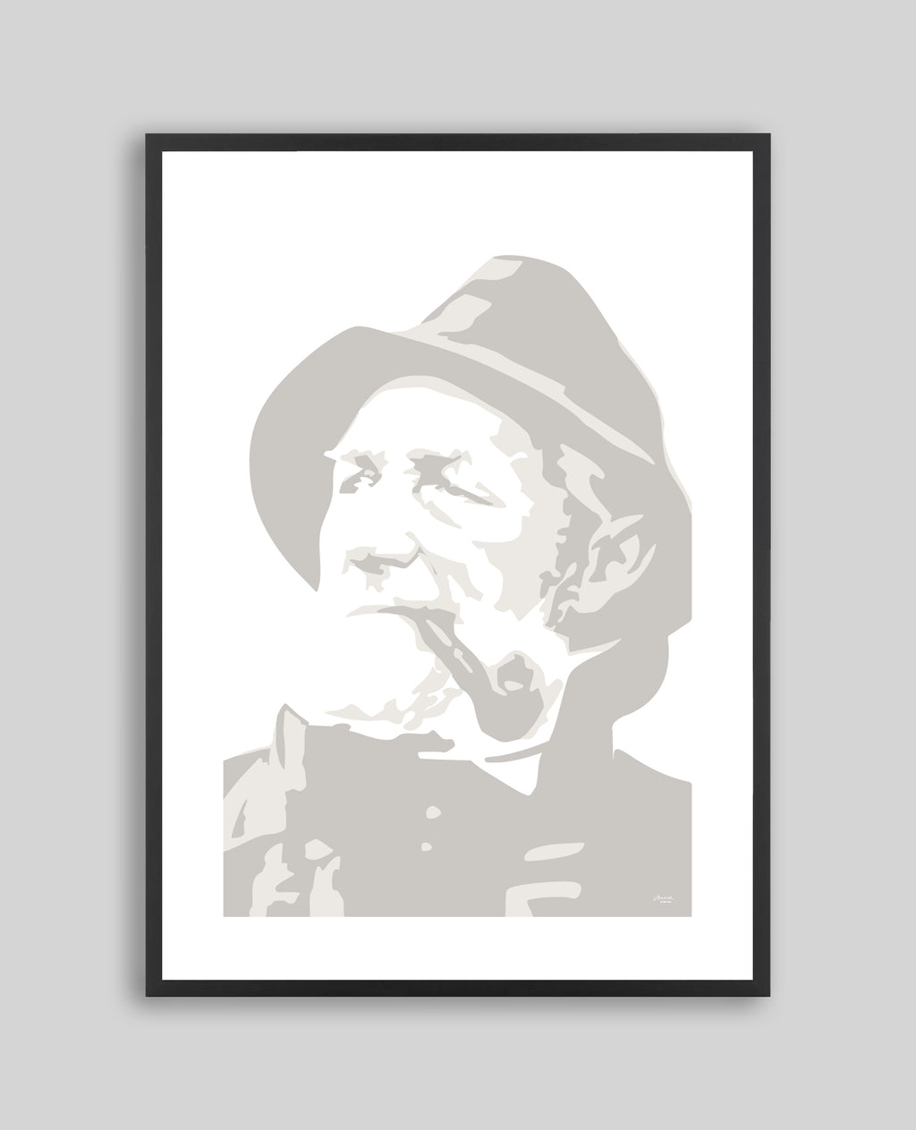 Print - Fiskargubben Greger