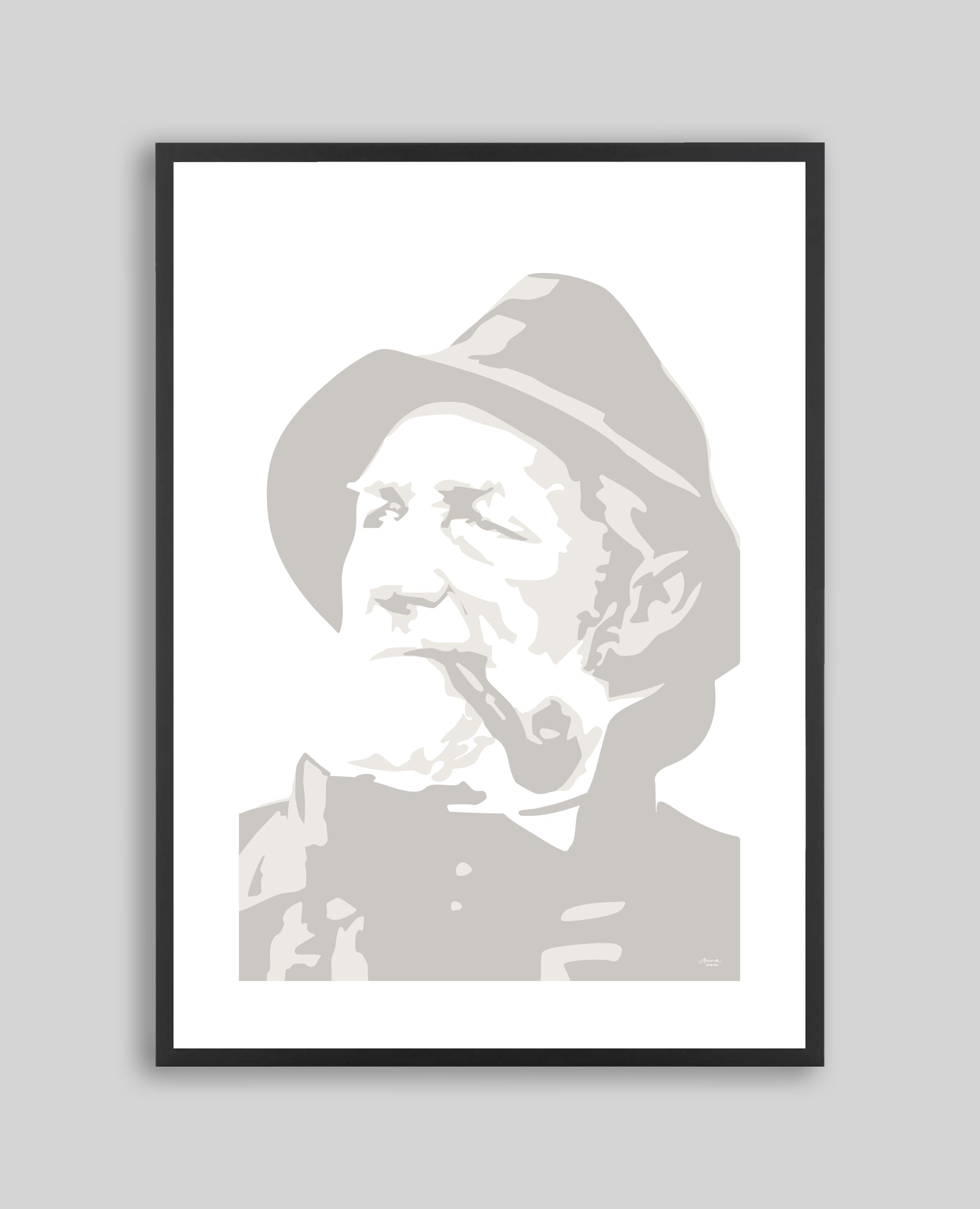 Print - Fiskargubben Greger