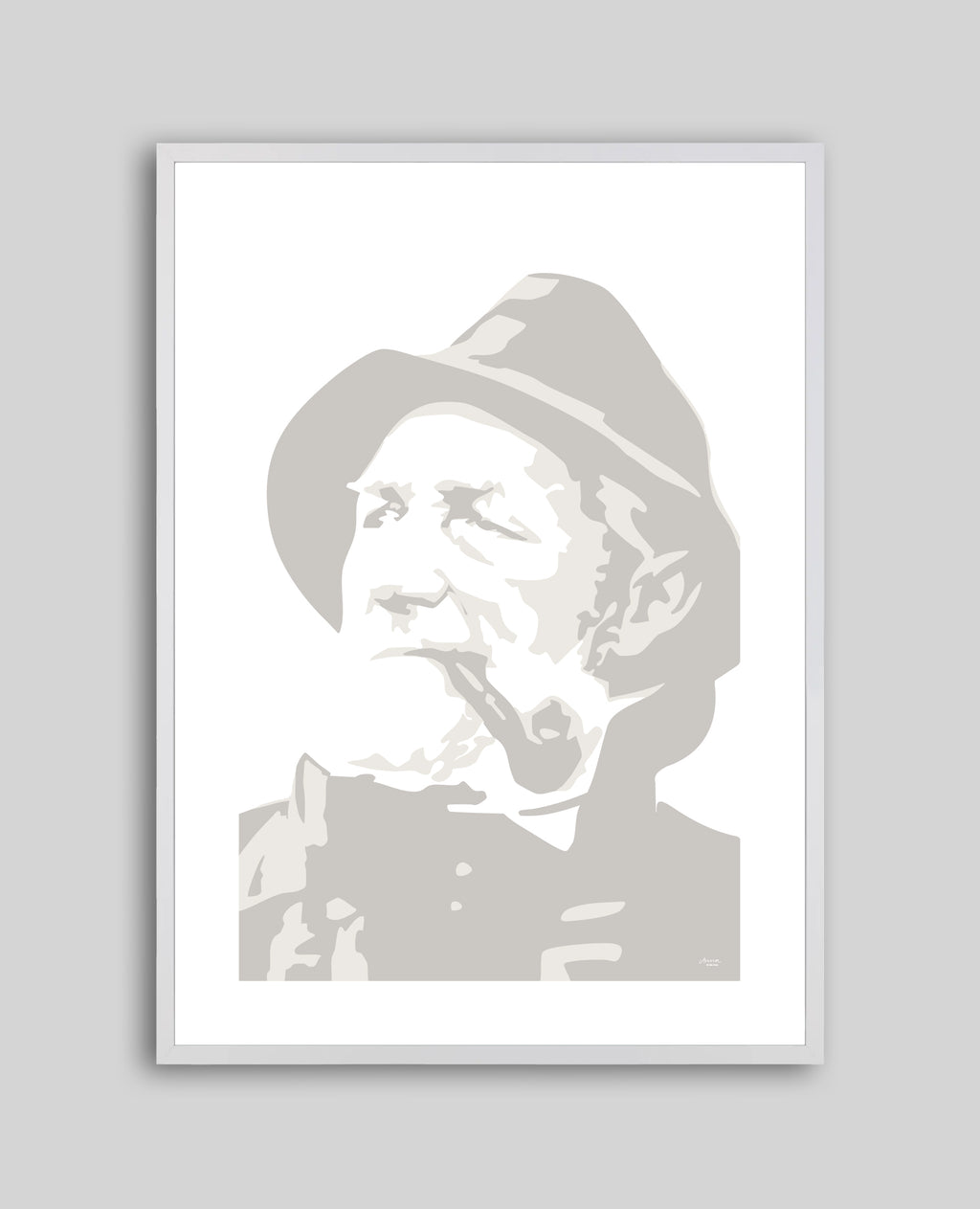 Print - Fiskargubben Greger