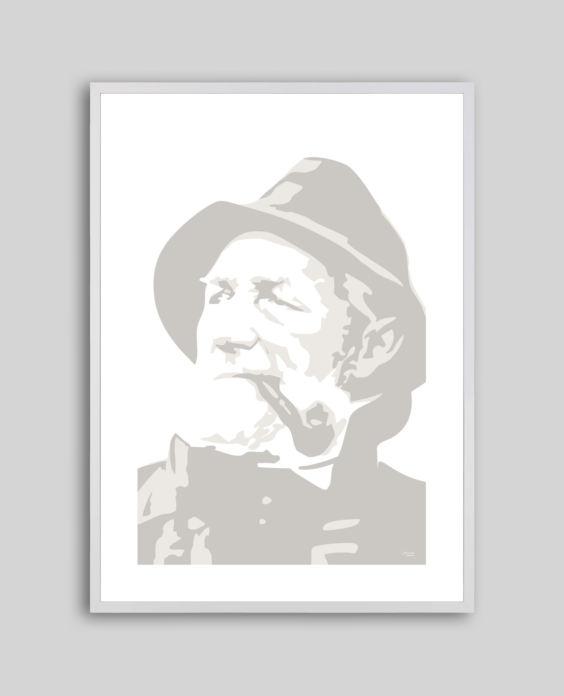 Print - Fiskargubben Greger