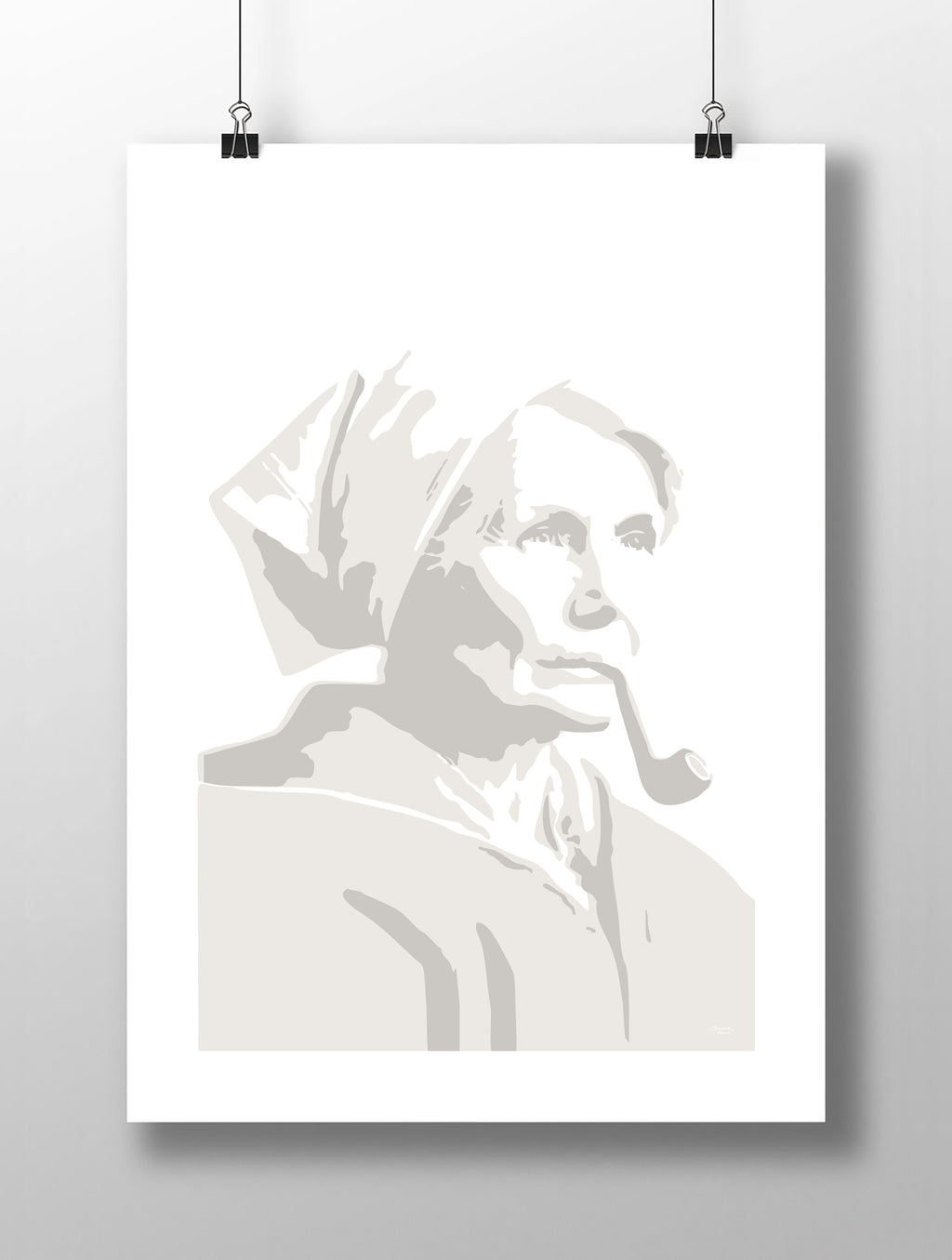 Print - Fiskargumman Gry