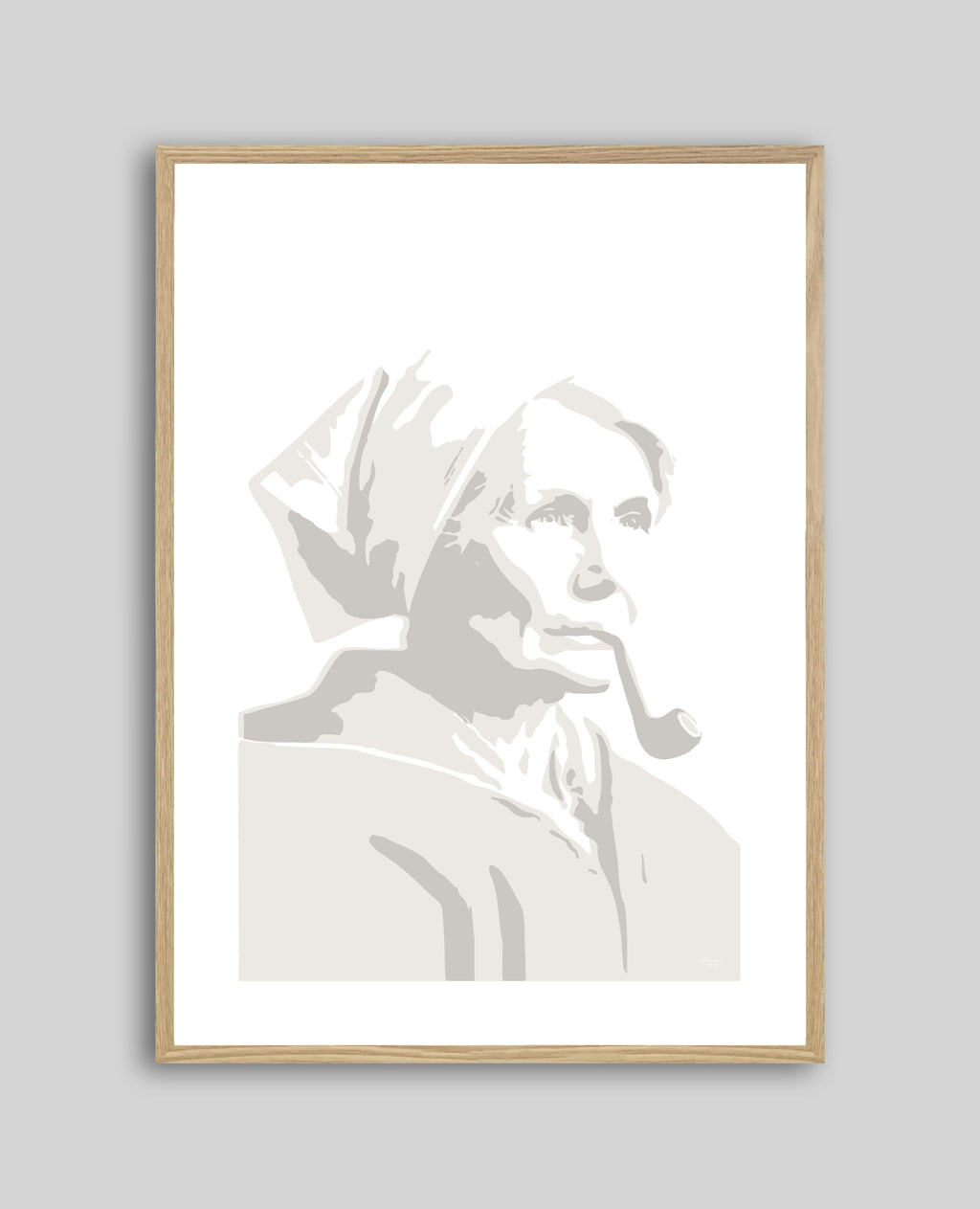 Print - Fiskargumman Gry