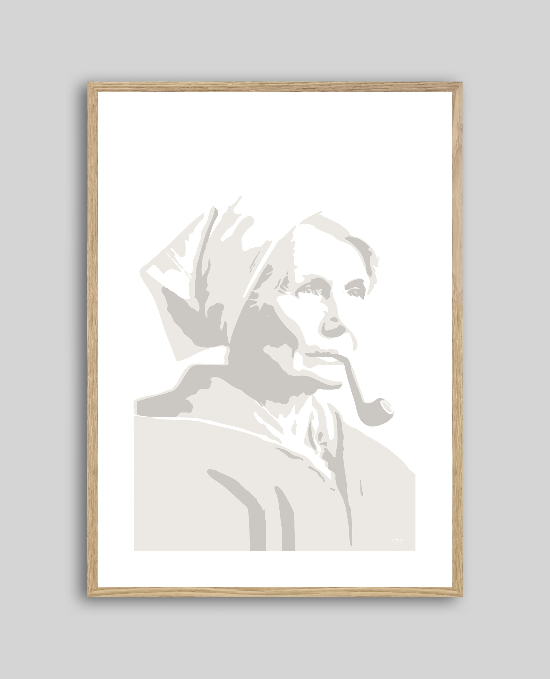 Print - Fiskargumman Gry