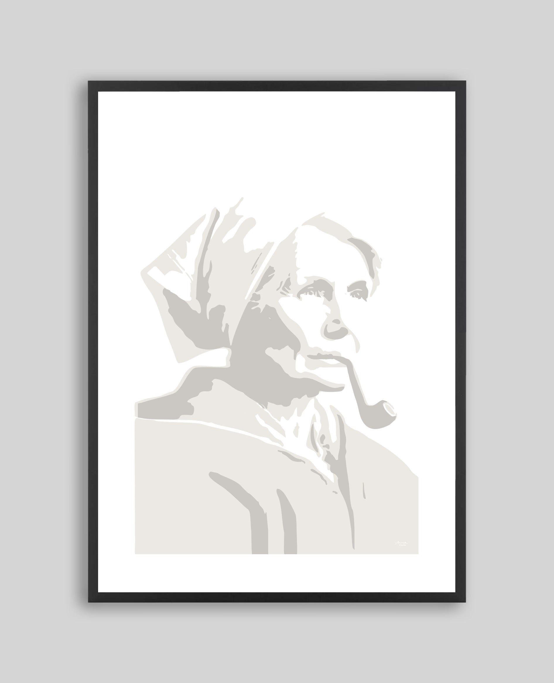 Print - Fiskargumman Gry