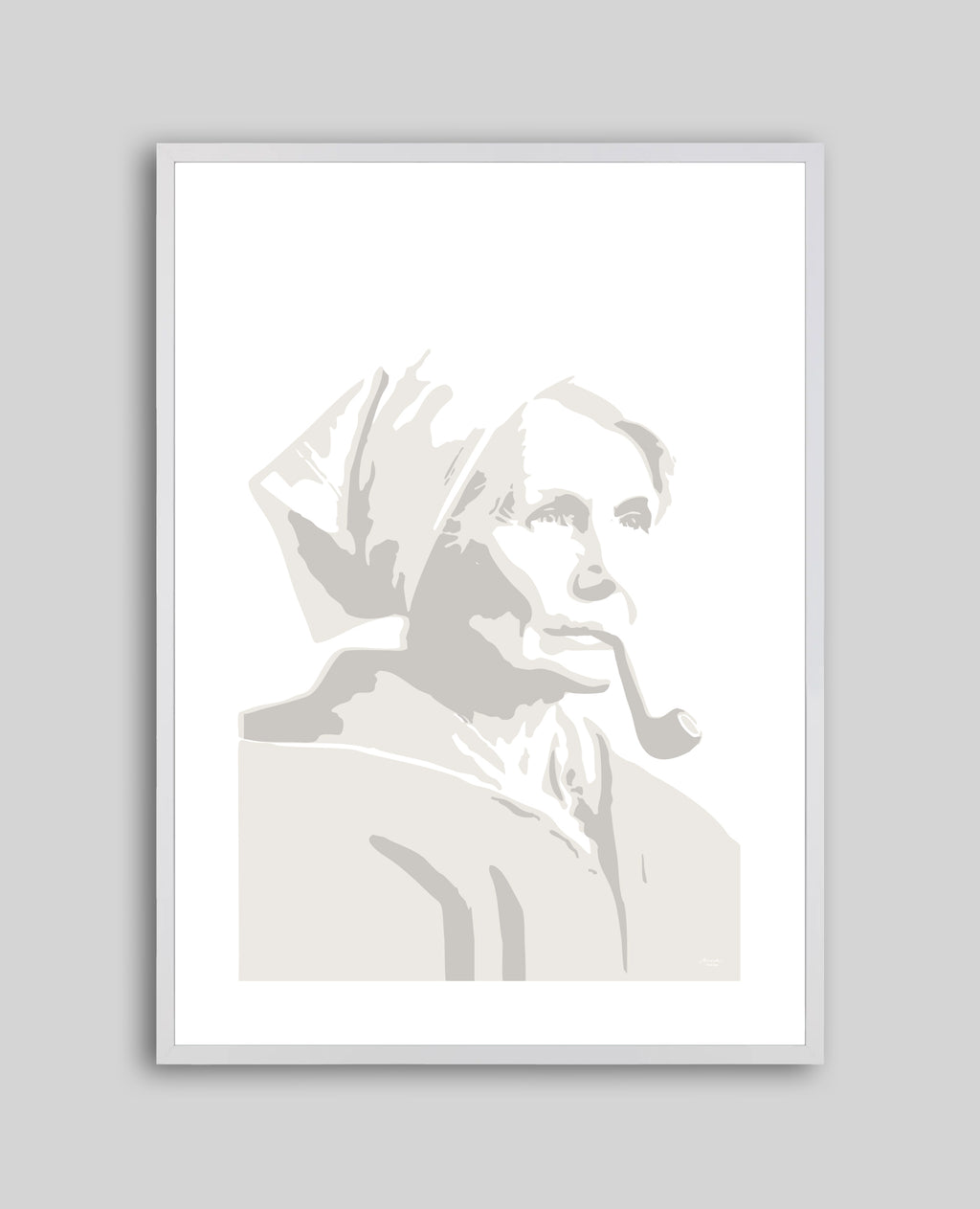 Print - Fiskargumman Gry