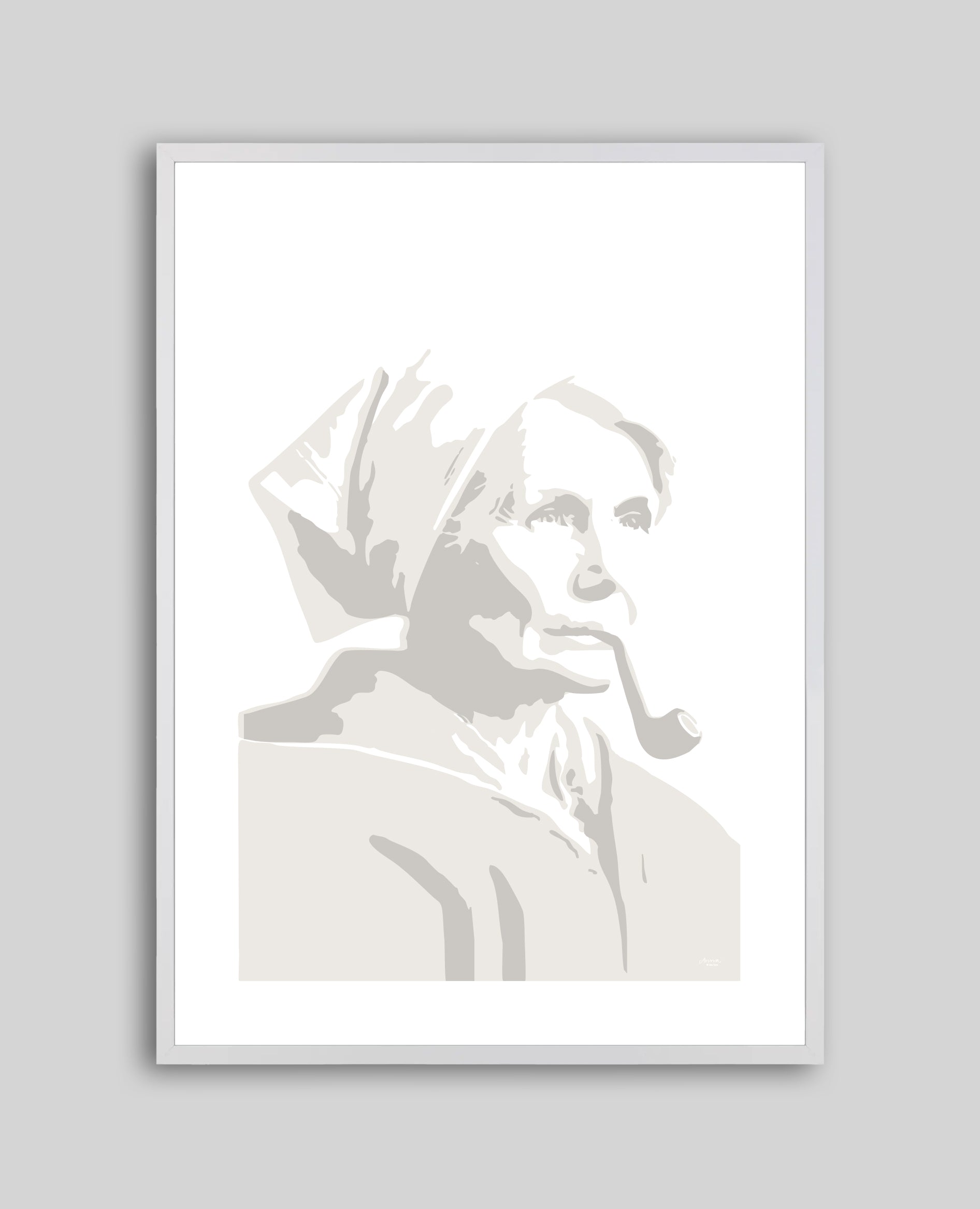 Print - Fiskargumman Gry