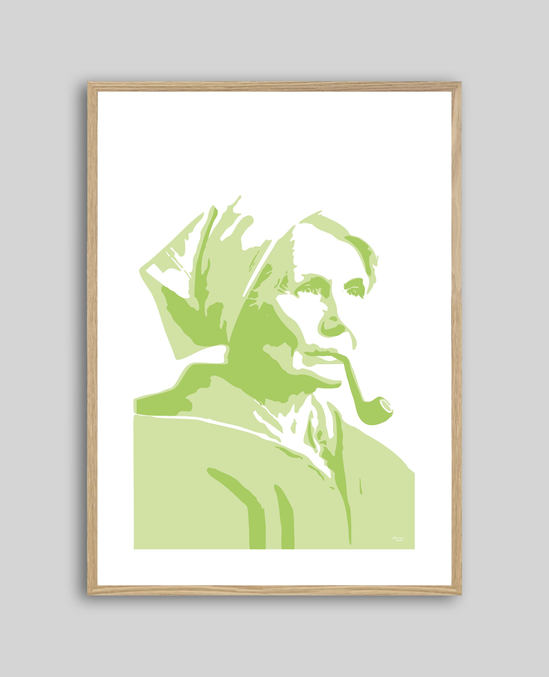 Print - Fiskargumman Gunilla