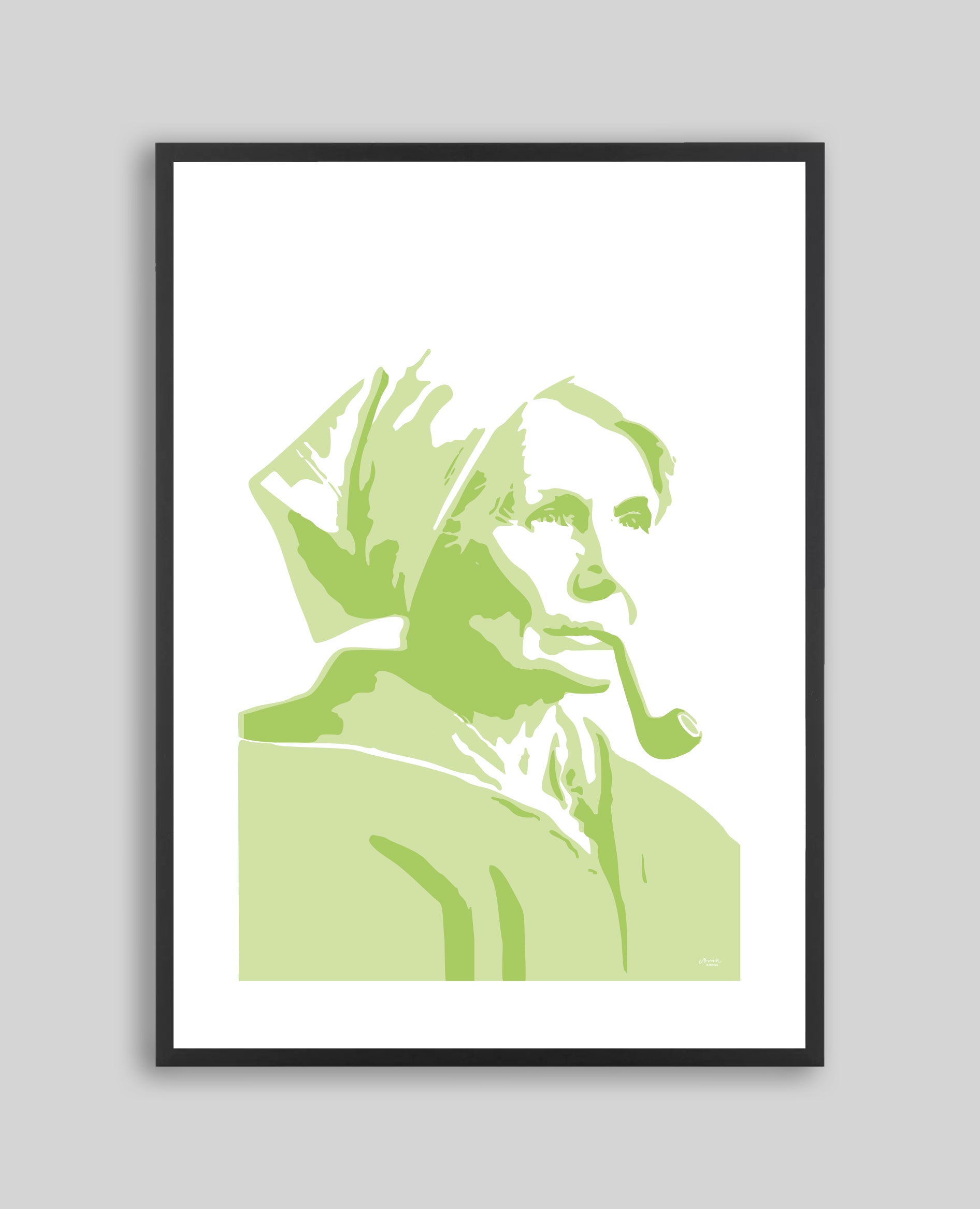 Print - Fiskargumman Gunilla