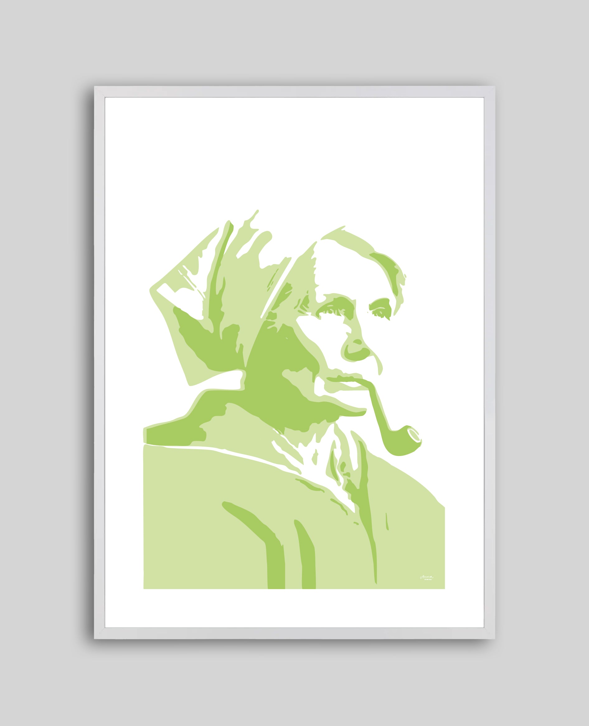 Print - Fiskargumman Gunilla