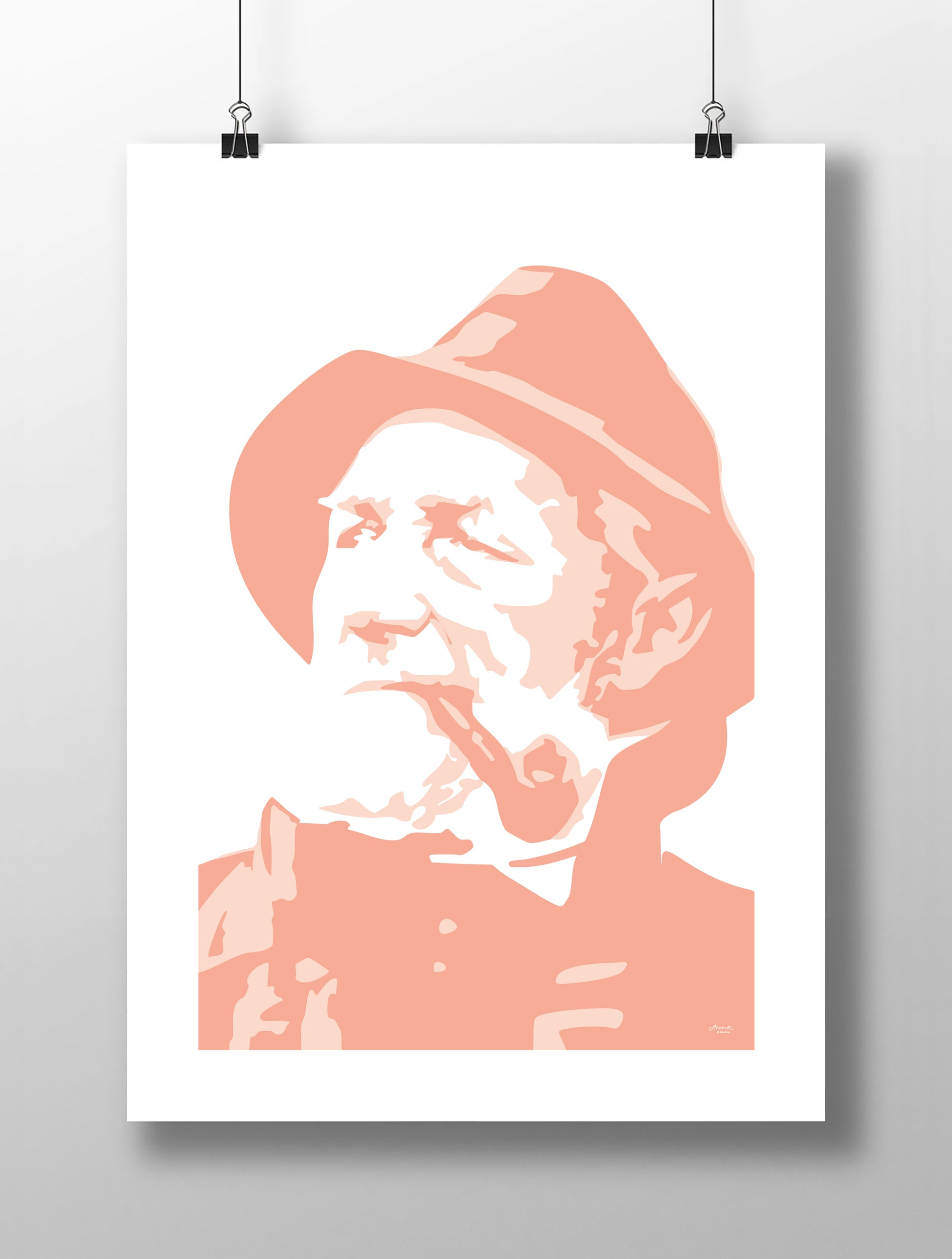 Print - Fiskargubben Lars