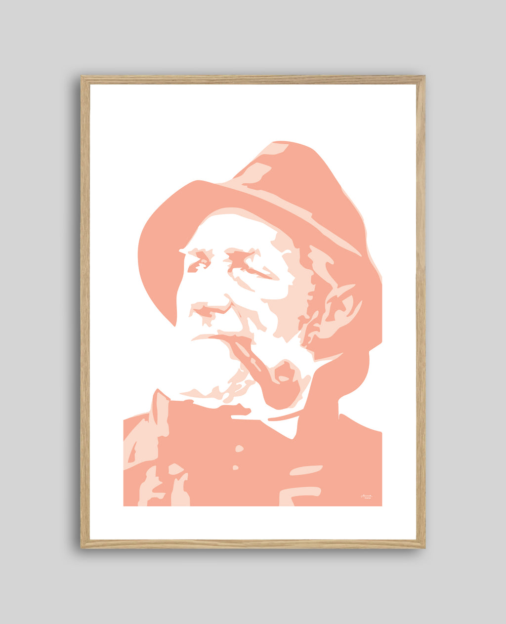 Print - Fiskargubben Lars