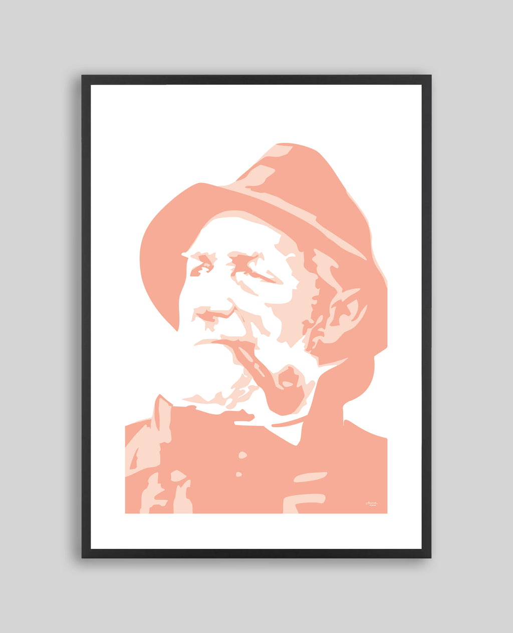 Print - Fiskargubben Lars