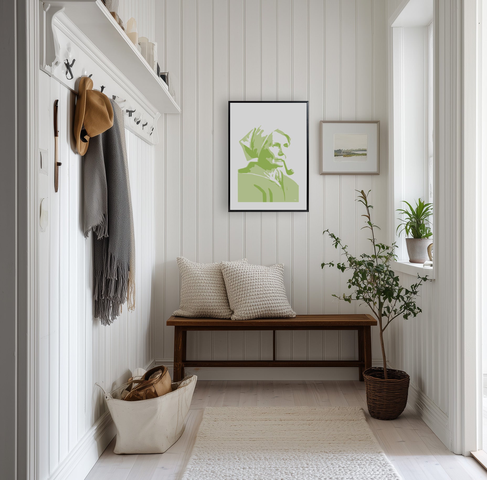 Print - Fiskargumman Gunilla