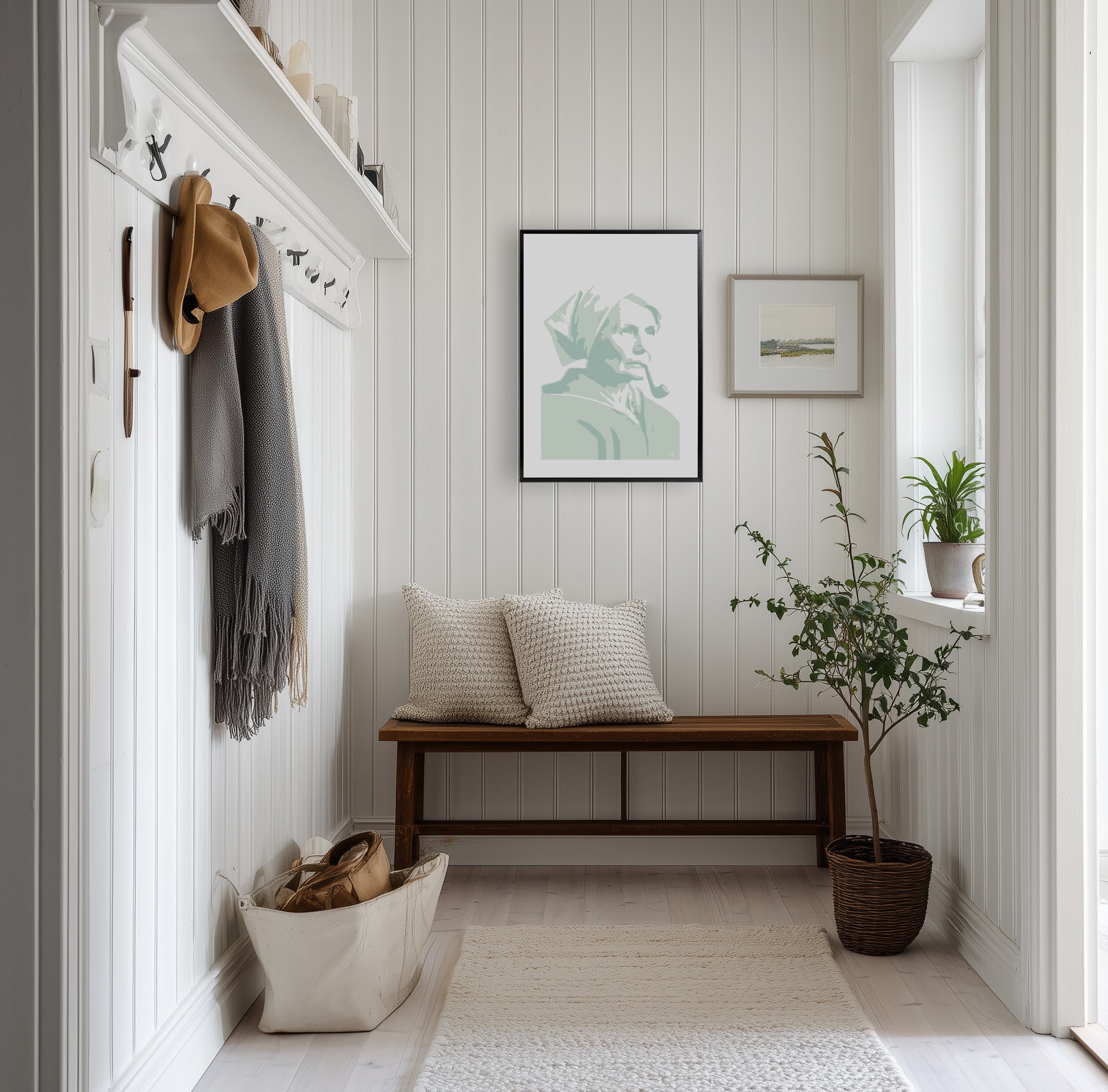 Print - Fiskargumman Petra