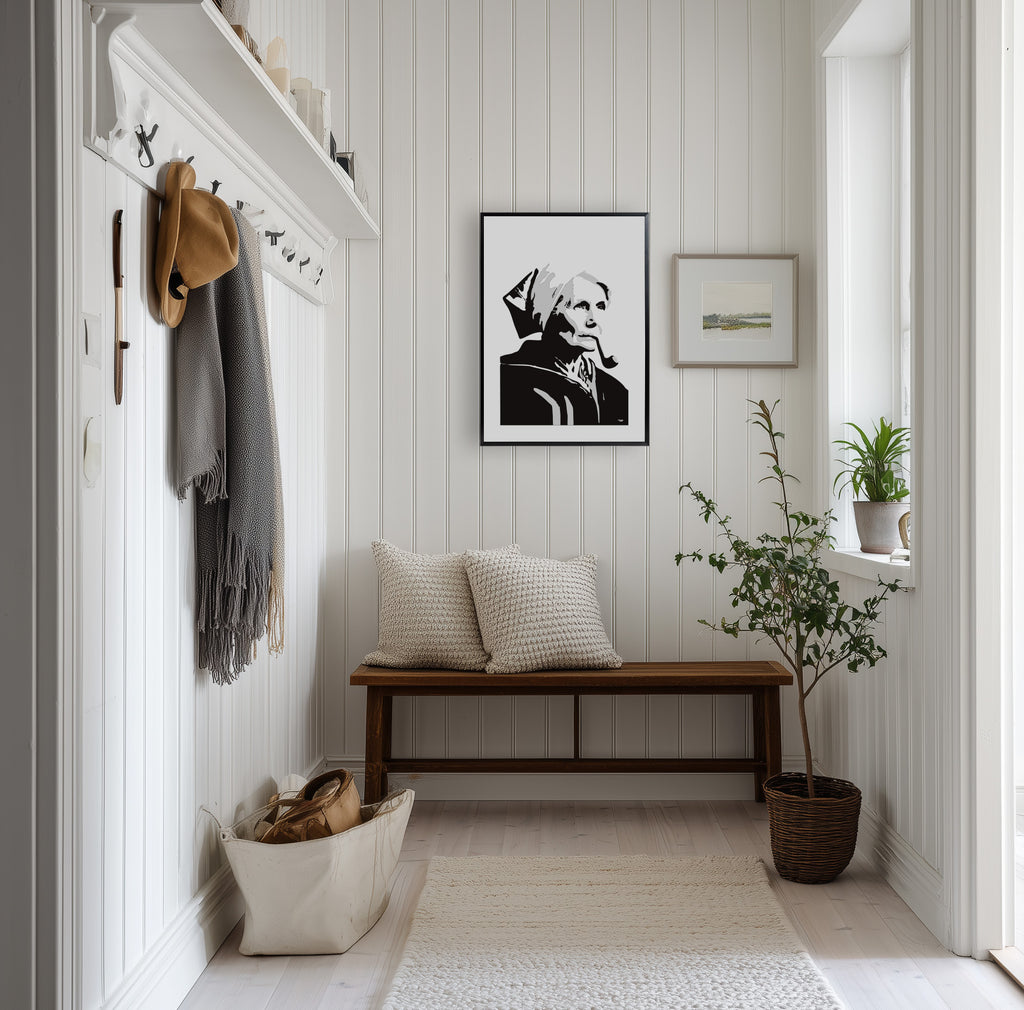 Print - Fiskargumman Svea