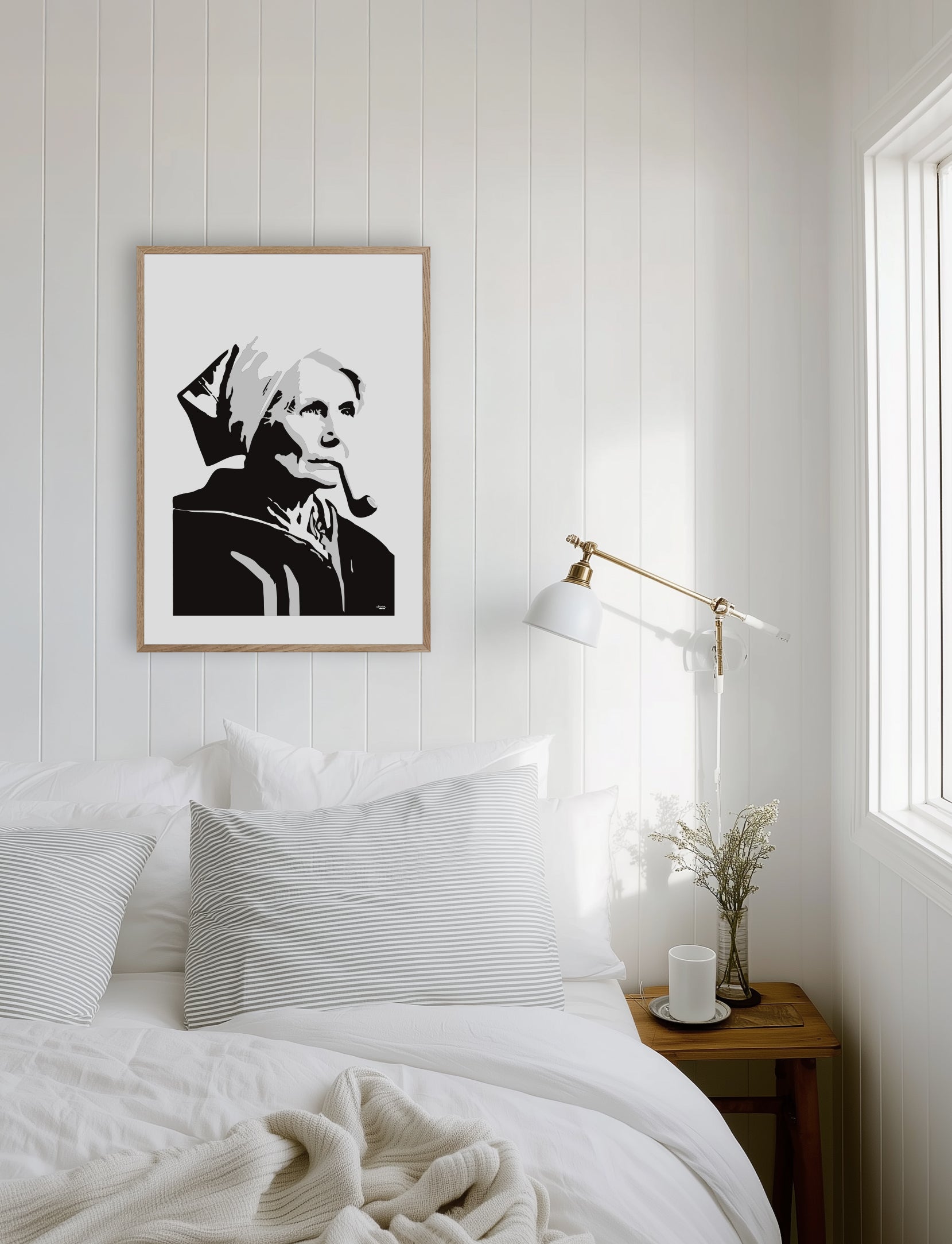 Print - Fiskargumman Svea