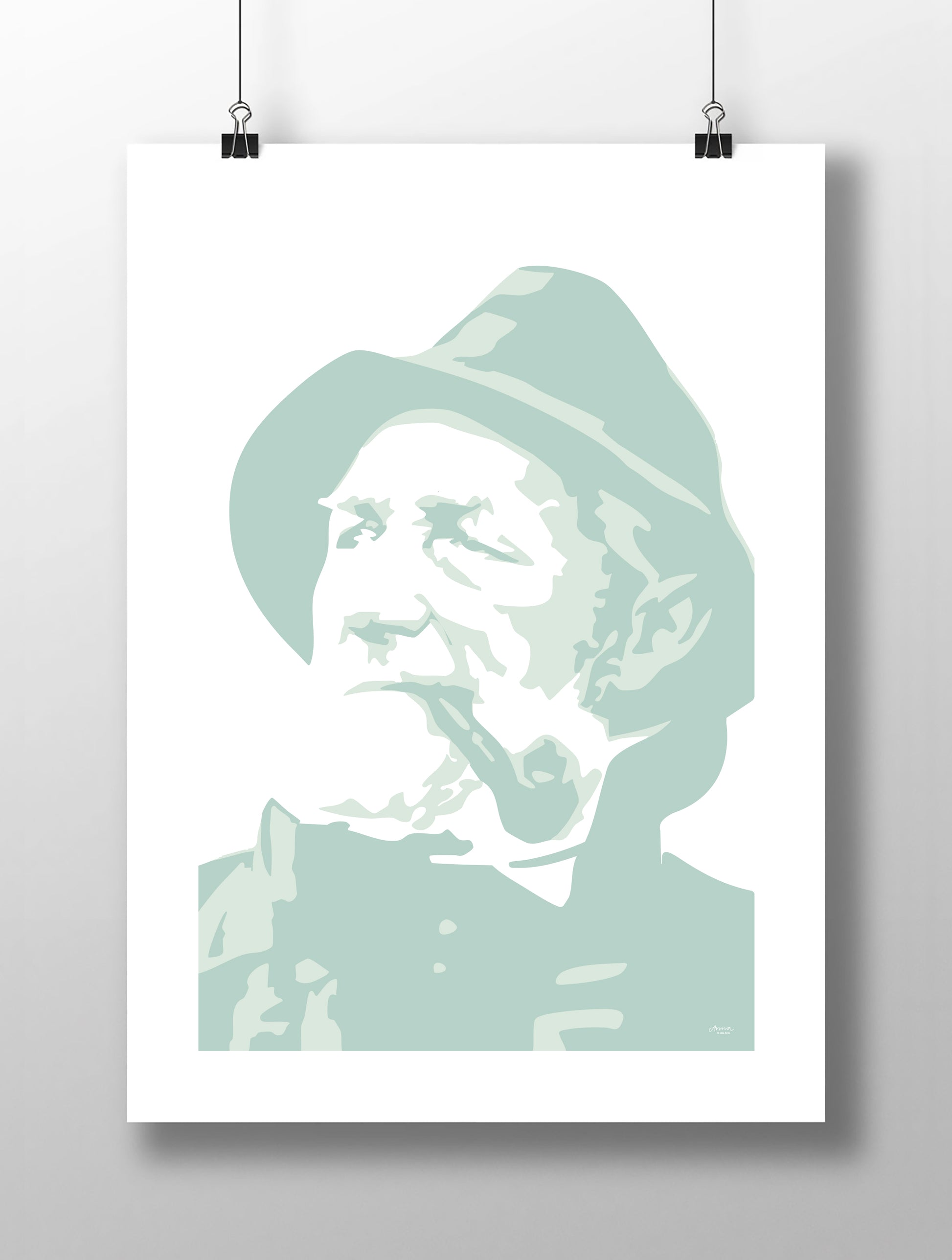 Print - Fiskargubben Peter