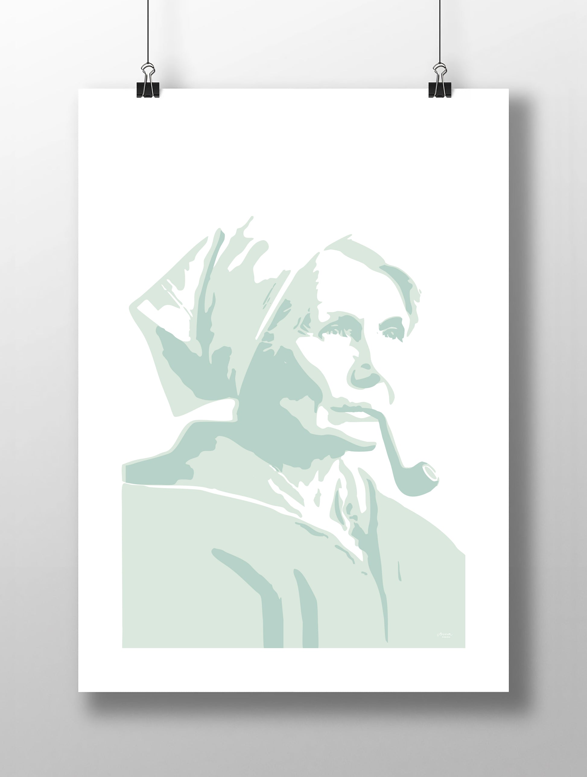 Print - Fiskargumman Petra