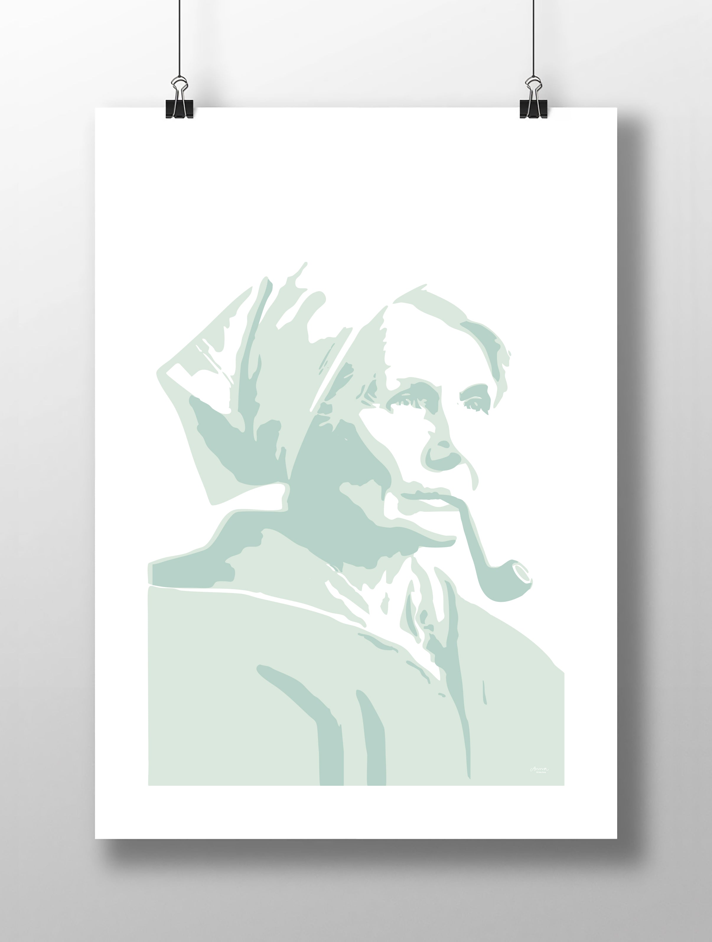 Print - Fiskargumman Petra