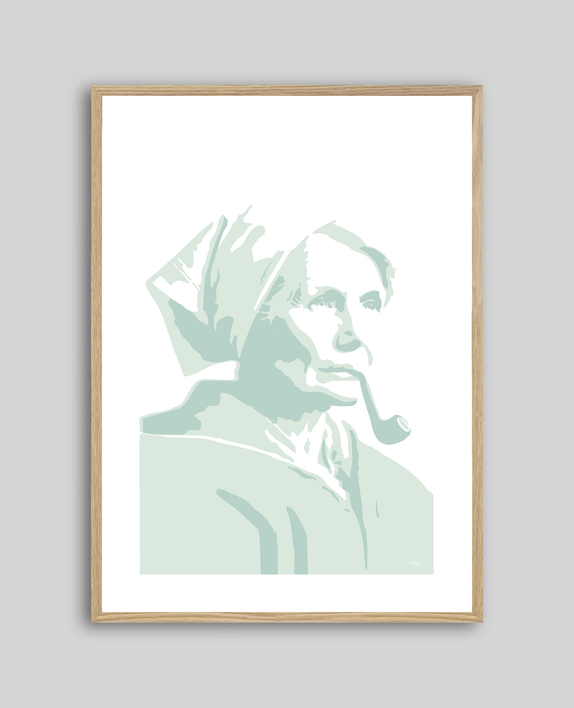 Print - Fiskargumman Petra