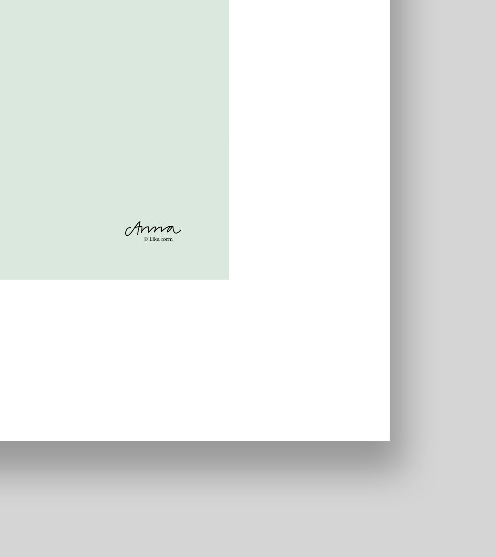 Print - Fiskargumman Petra