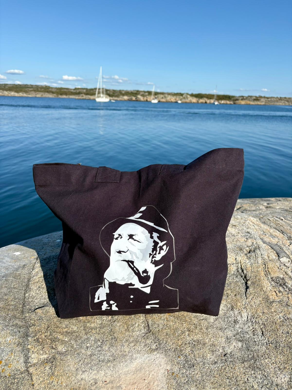 Strandväska - Fiskargubben Greger