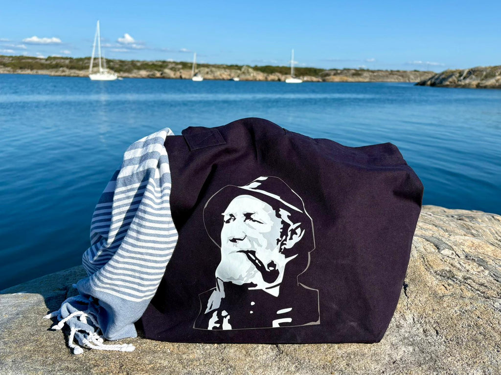 Strandväska - Fiskargubben Greger
