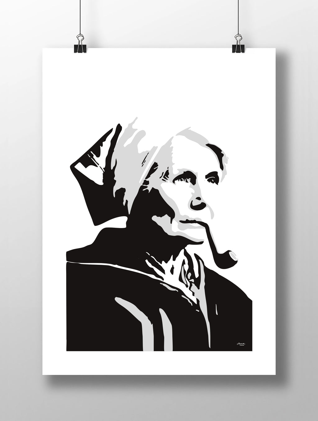 Print - Fiskargumman Svea