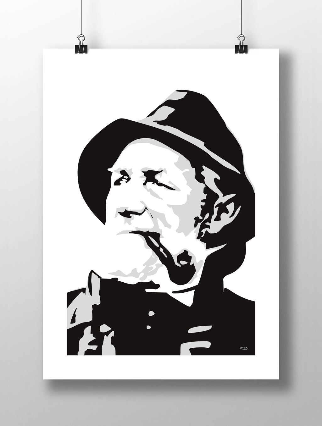 Print - Fiskargubben Sven