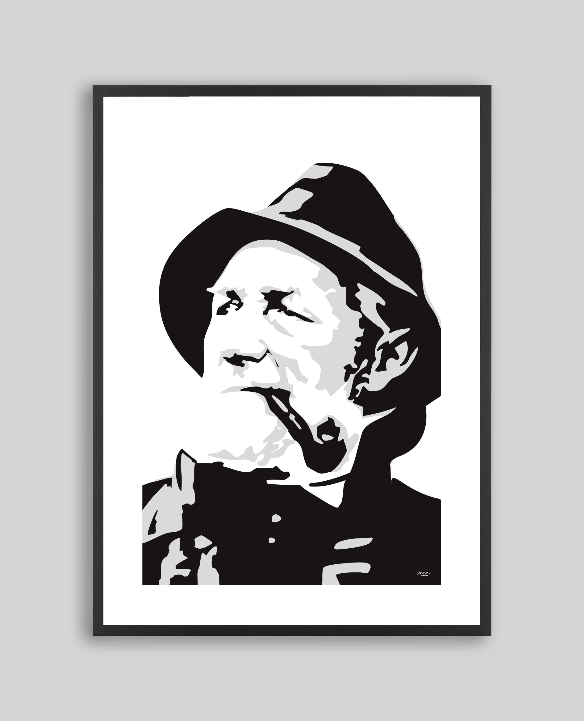 Print - Fiskargubben Sven