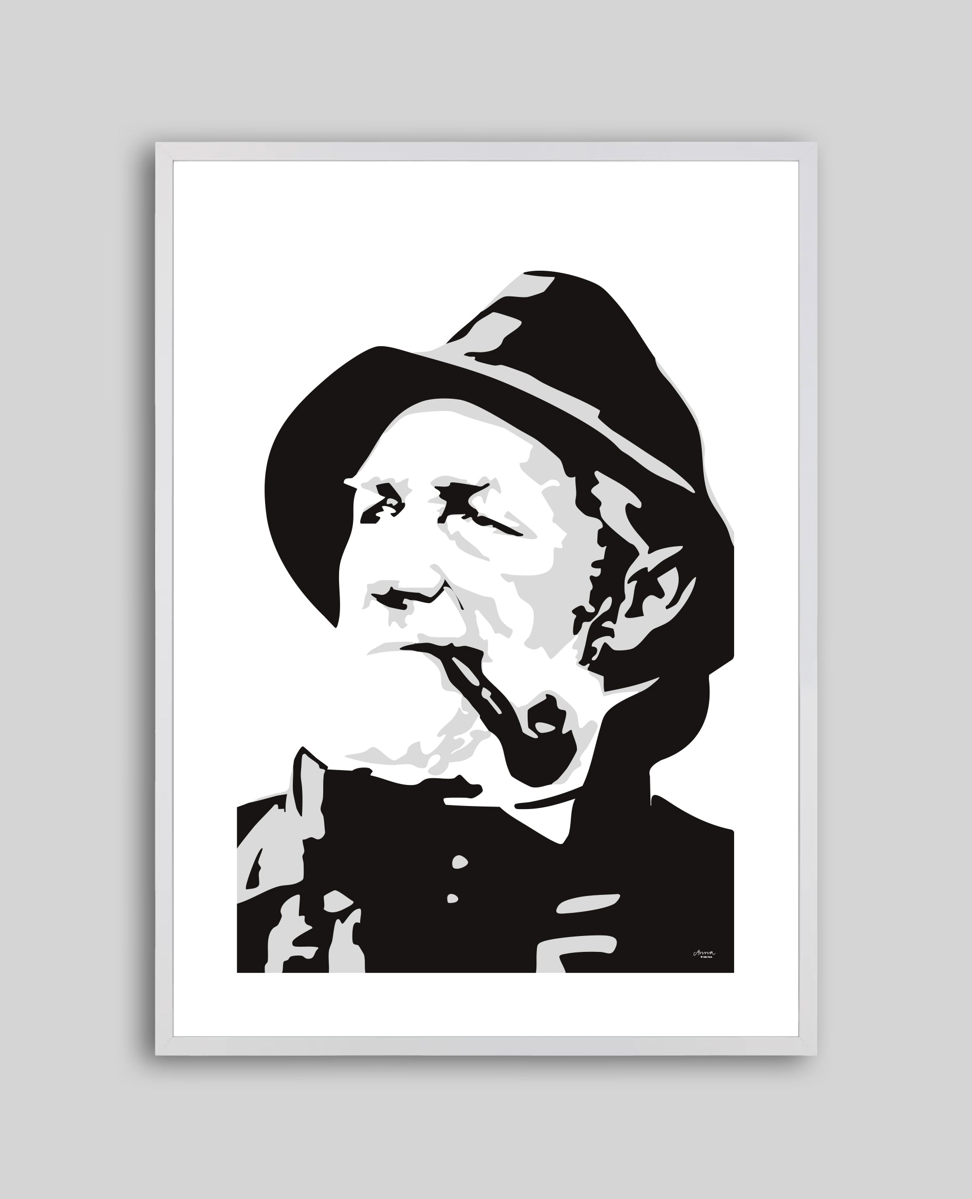 Print - Fiskargubben Sven