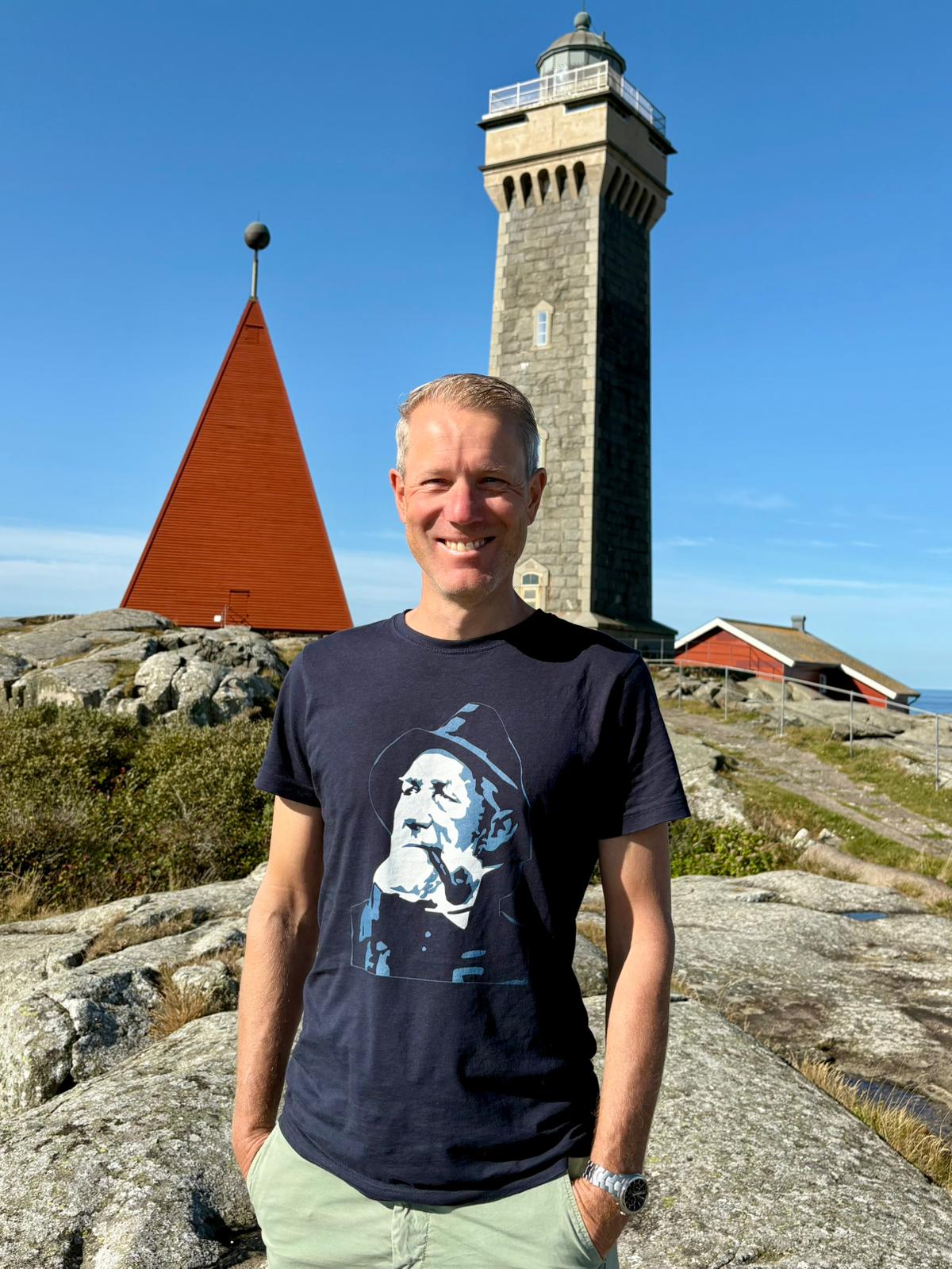 T-shirt unisex - Fiskargubben Björn