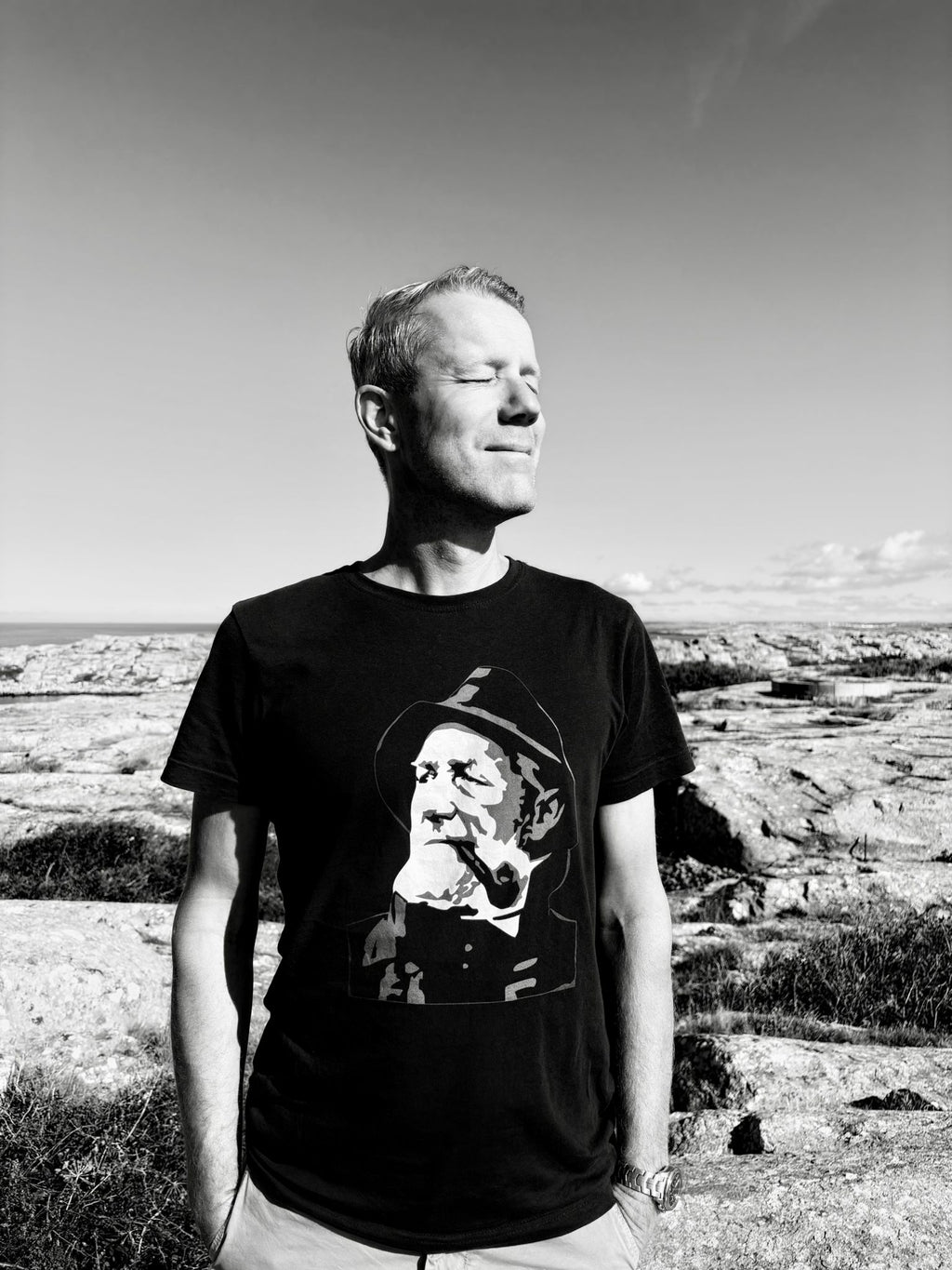 T-shirt unisex - Fiskargubben Björn