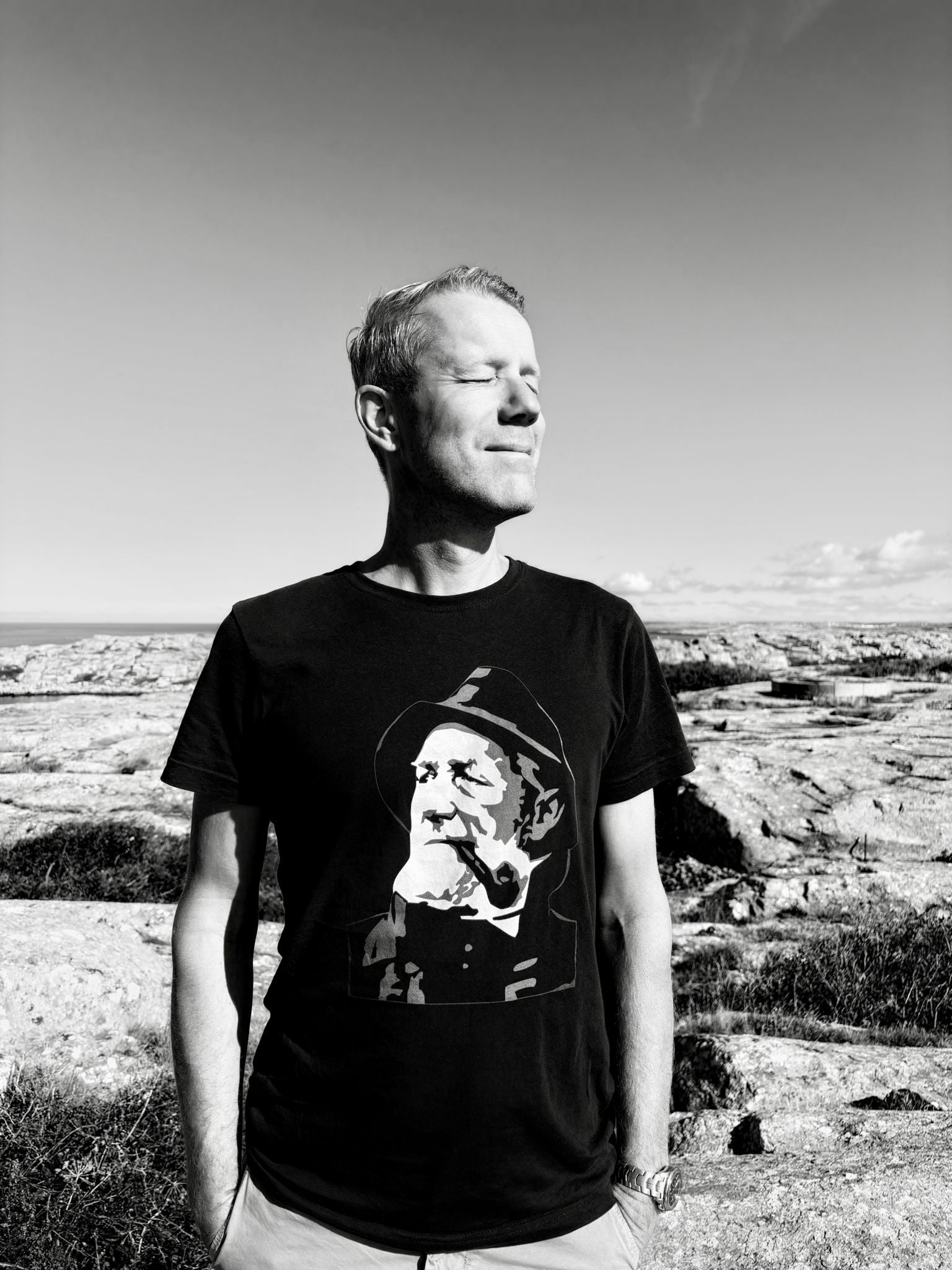 T-shirt unisex - Fiskargubben Björn