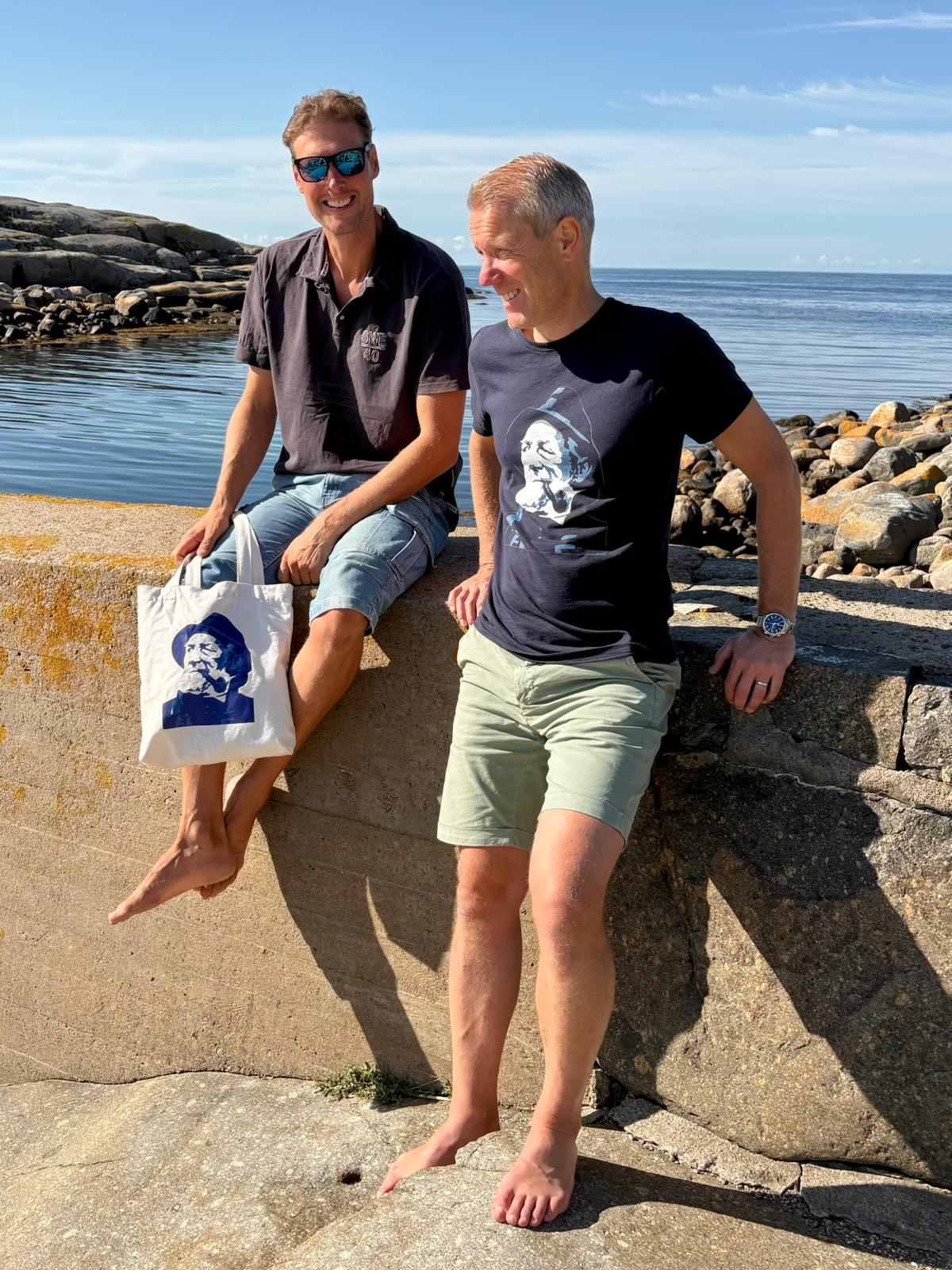 T-shirt unisex - Fiskargubben Björn