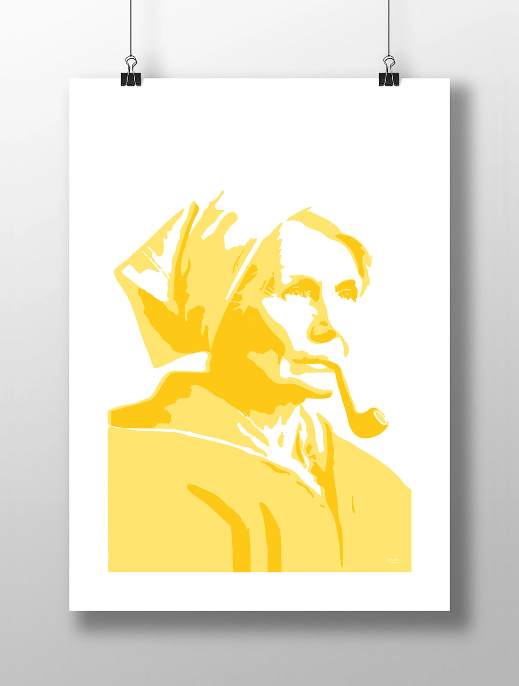 Print - Fiskargumman Ylva