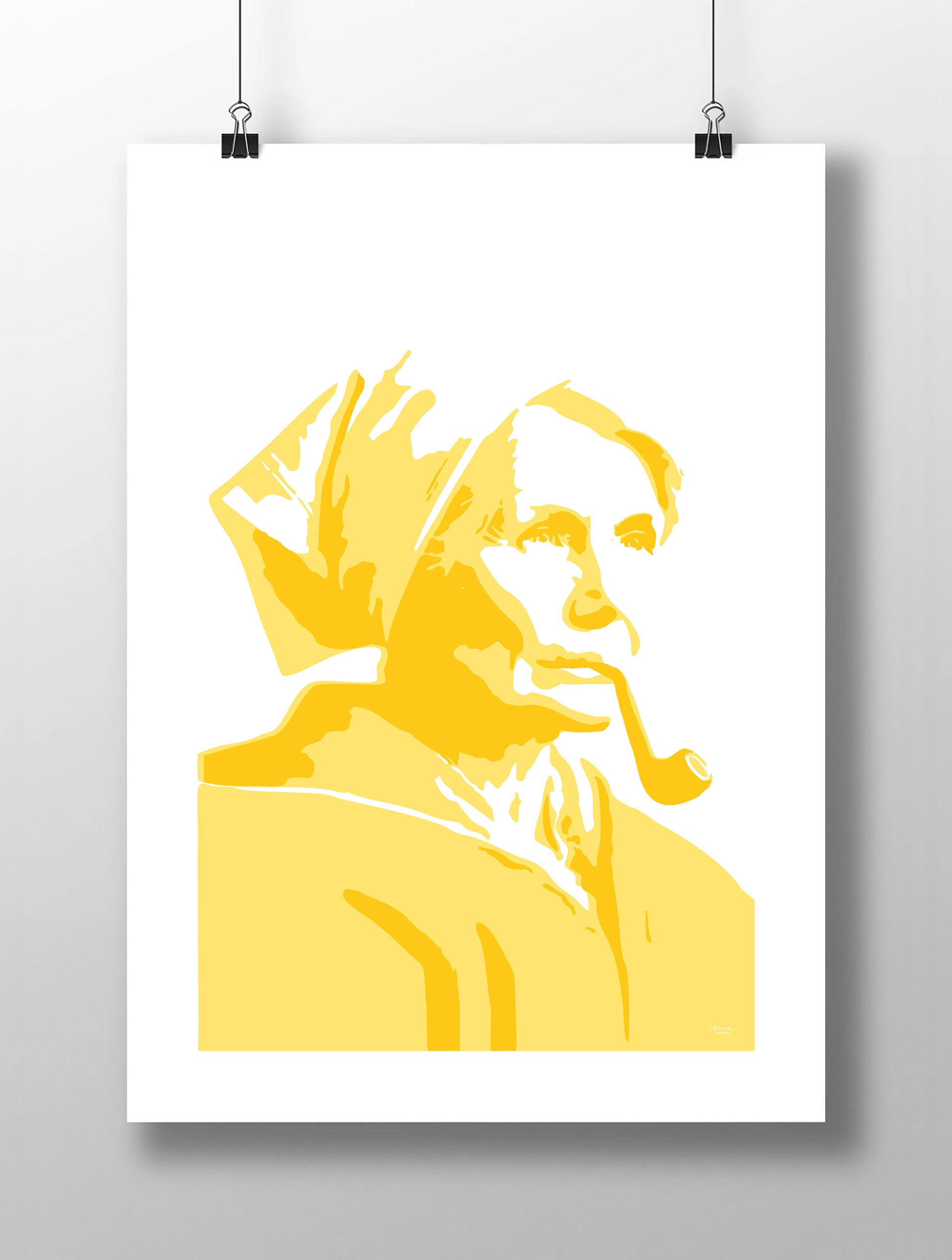 Print - Fiskargumman Ylva