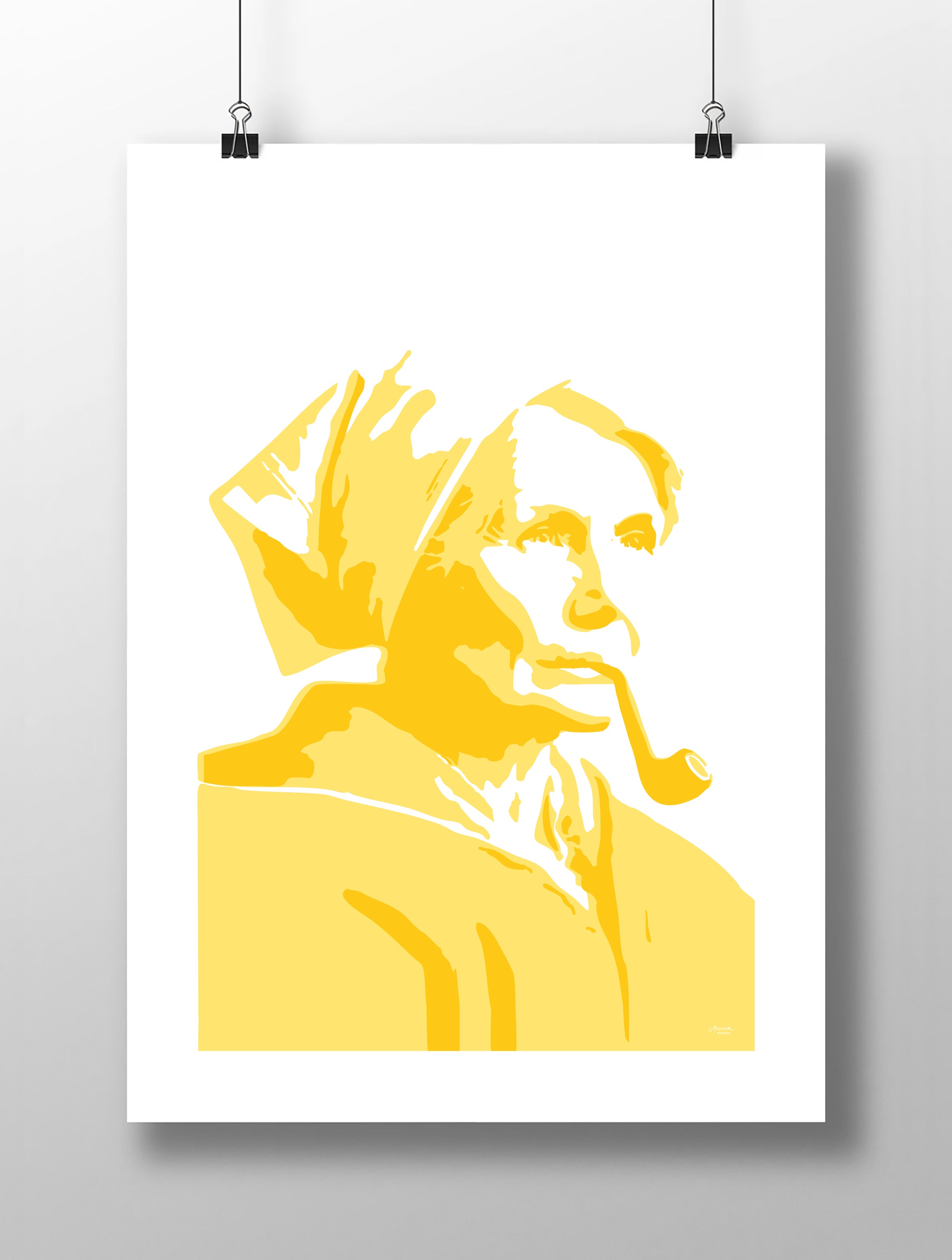 Print - Fiskargumman Ylva