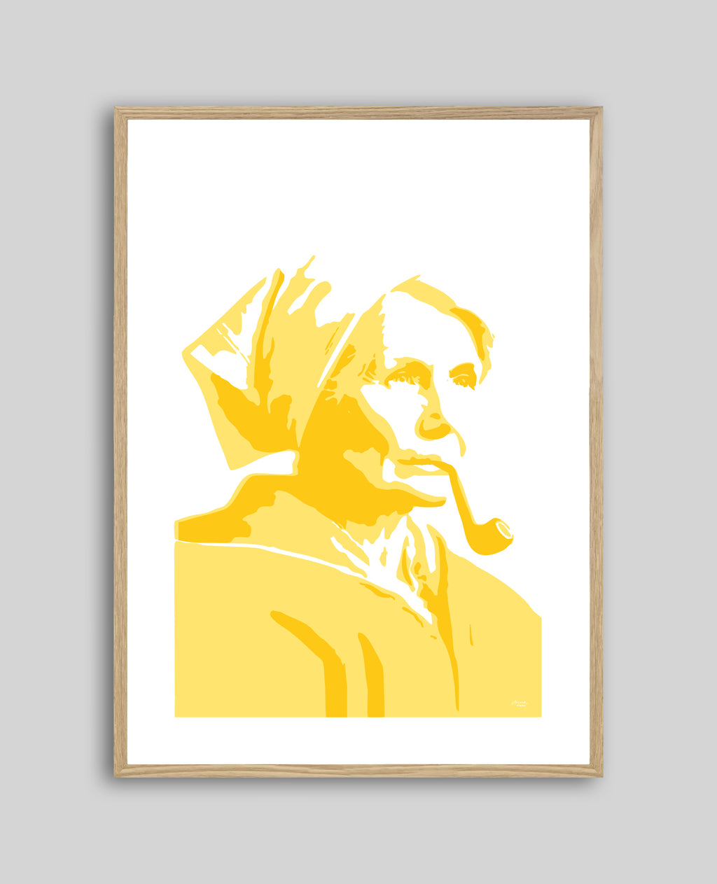 Print - Fiskargumman Ylva