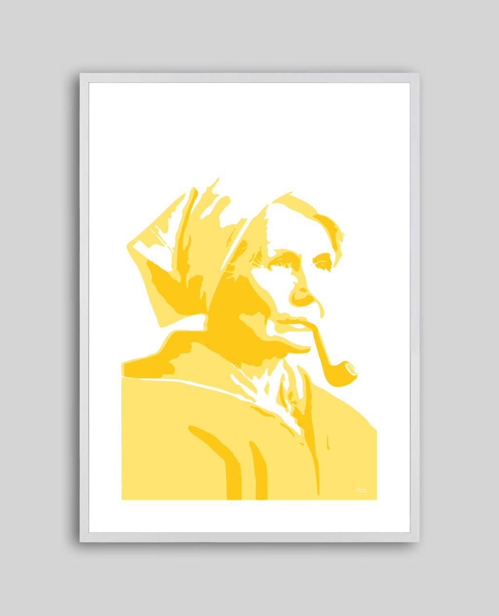 Print - Fiskargumman Ylva